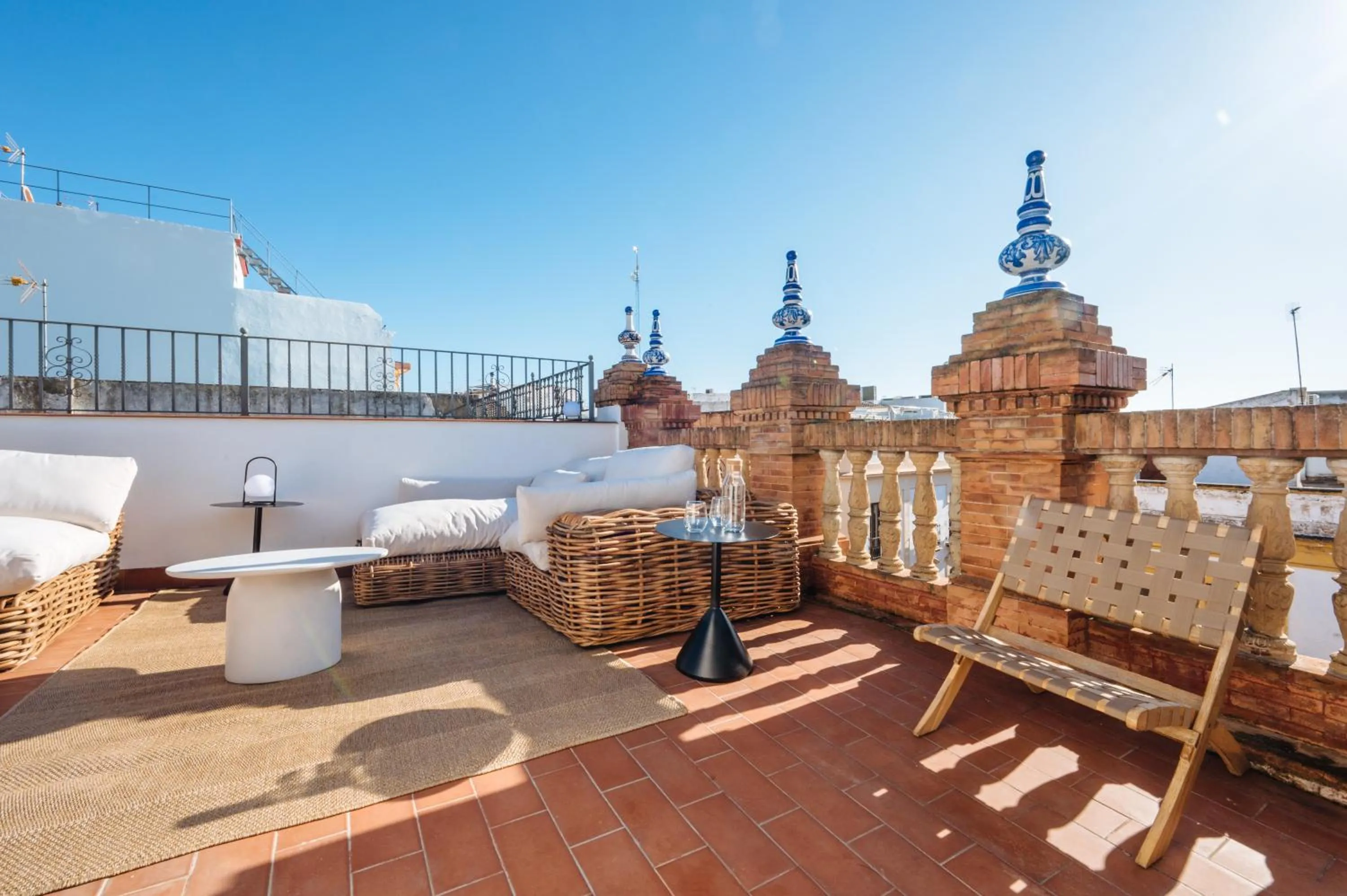 Patio in Apartamentos "El Escondite de Triana"