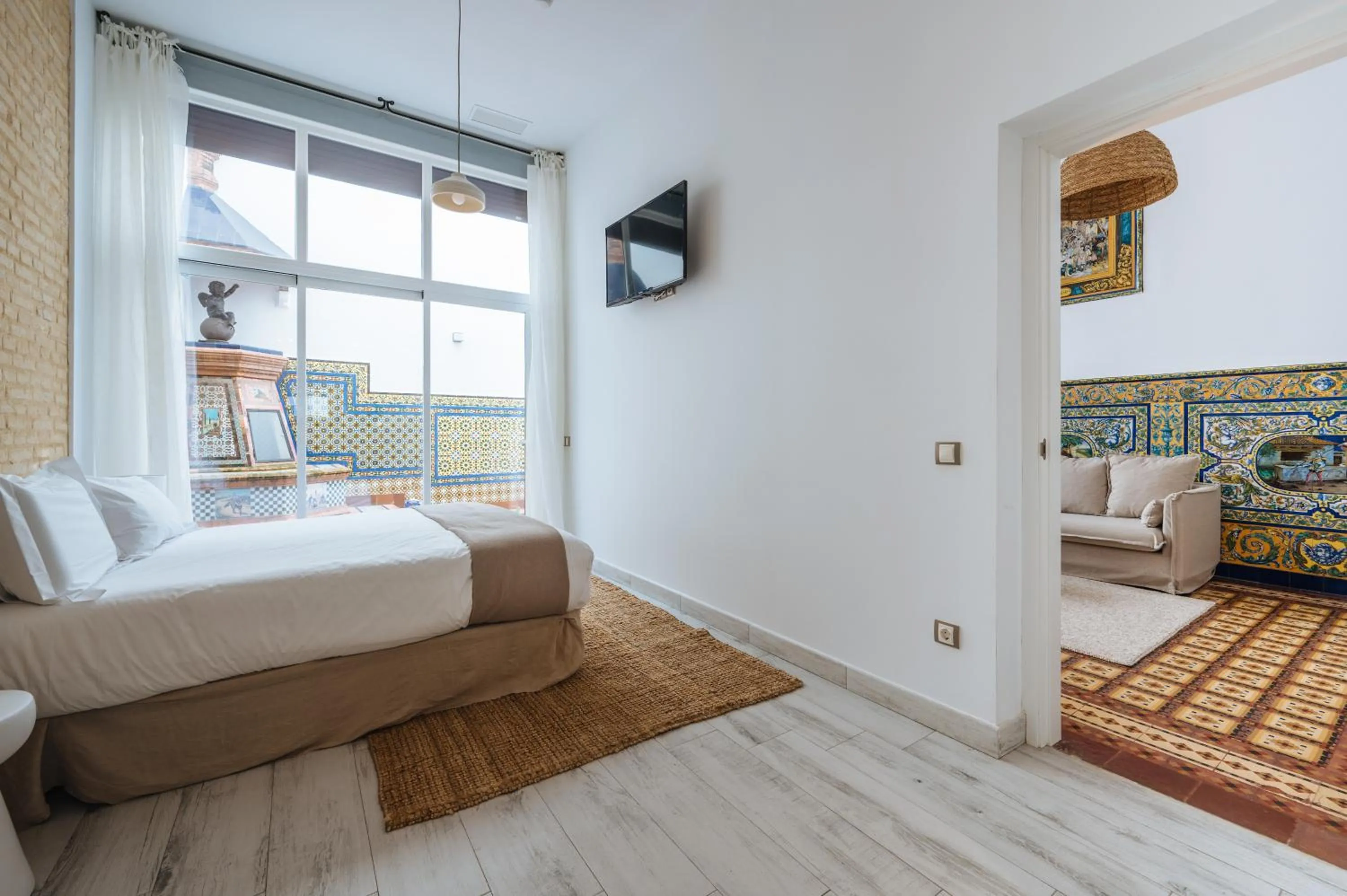 Bed in Apartamentos "El Escondite de Triana"