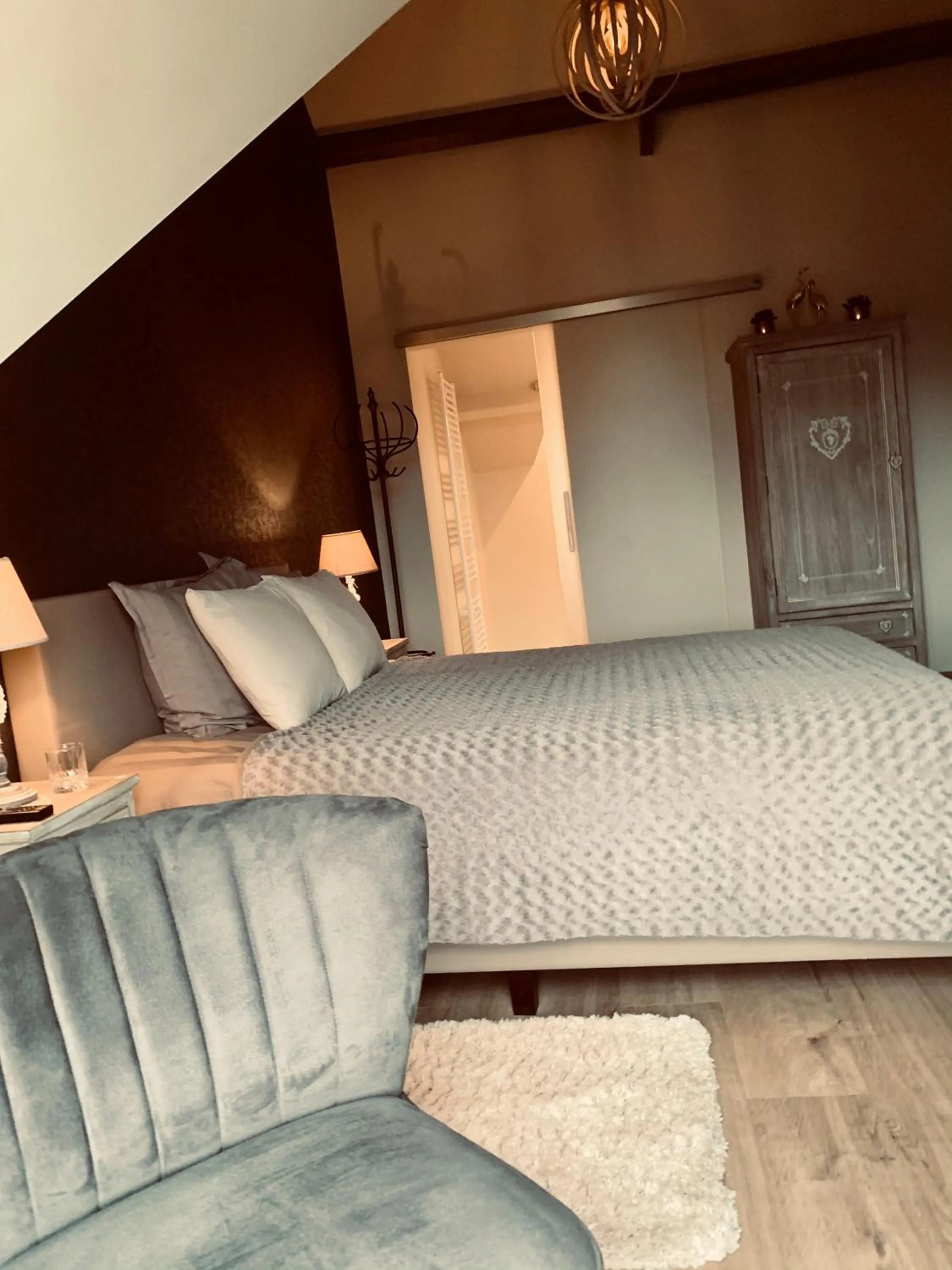 Bedroom in B&B Marie-J of Bruges