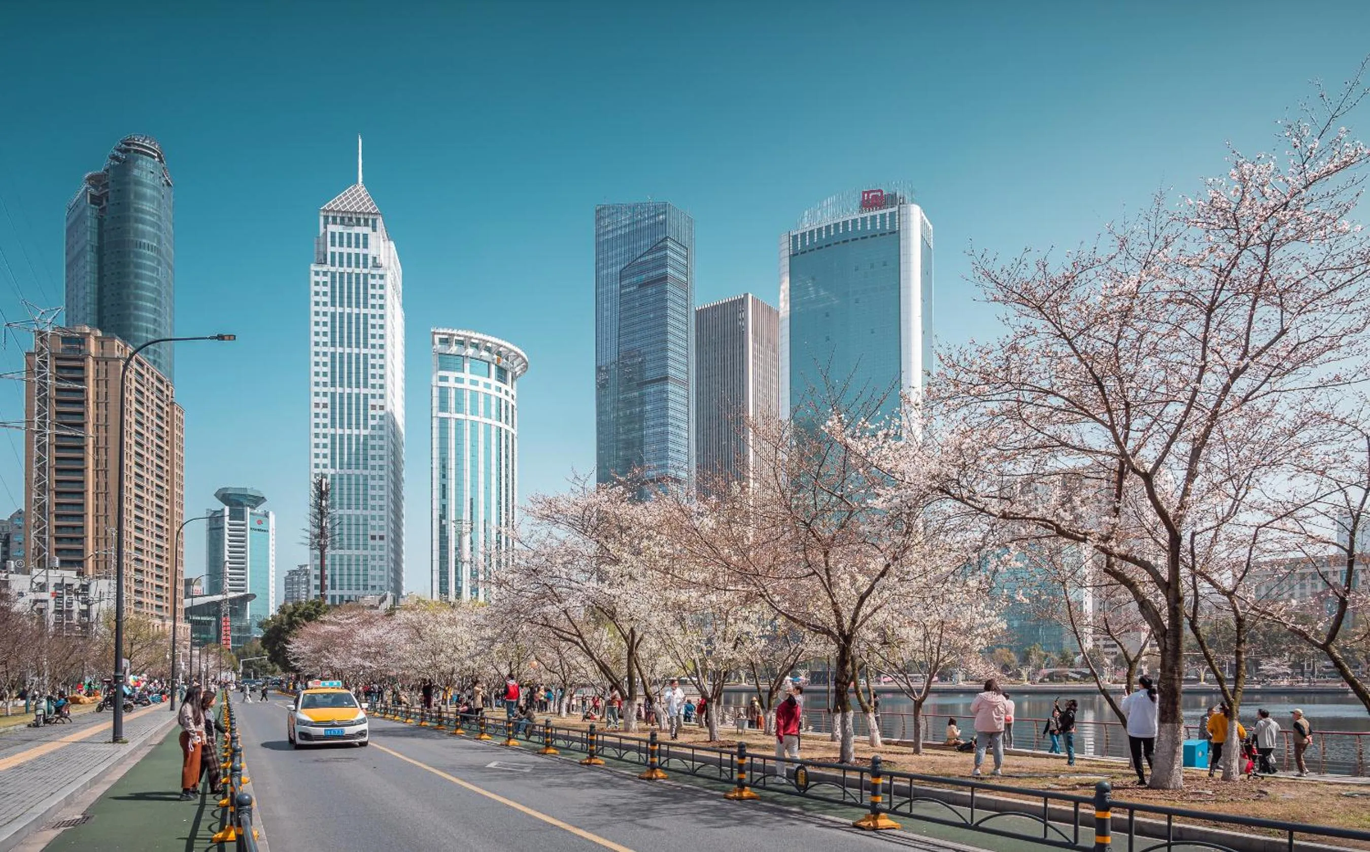 Property building in Wuhan Jin Jiang International Hotel