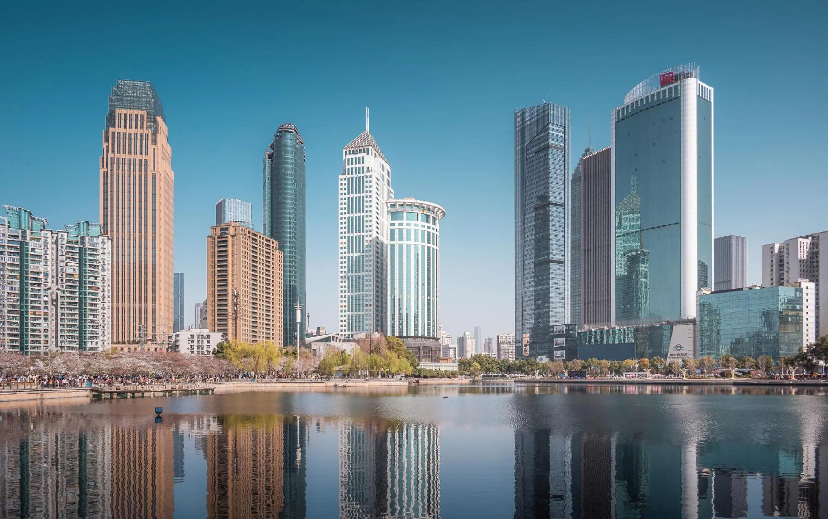 Property building in Wuhan Jin Jiang International Hotel