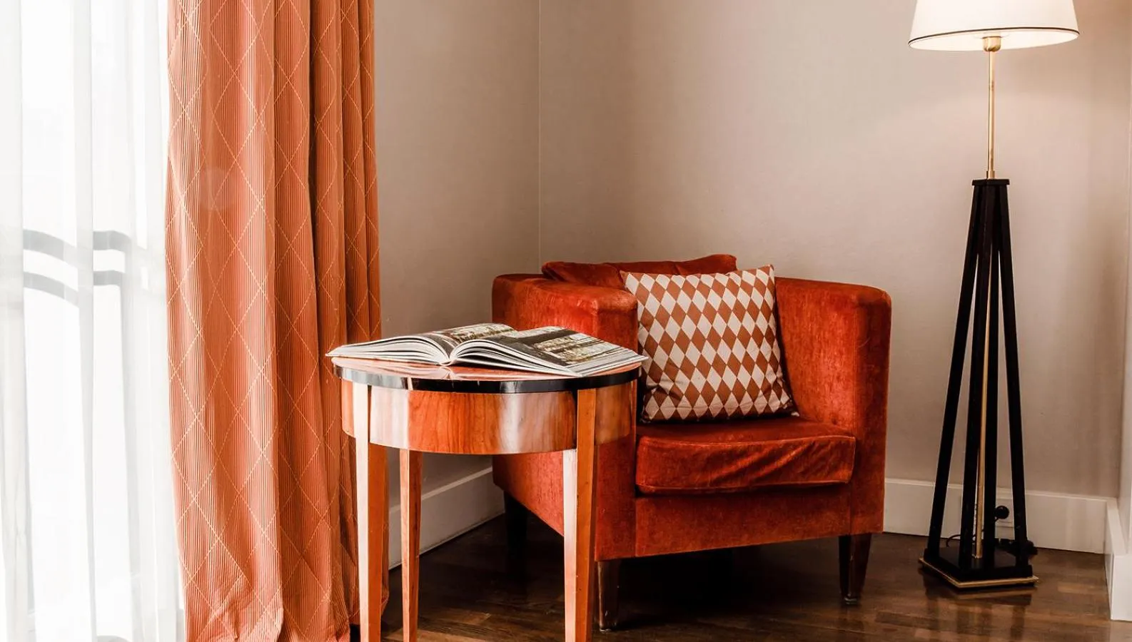 Seating area in Hotel Gerbermühle