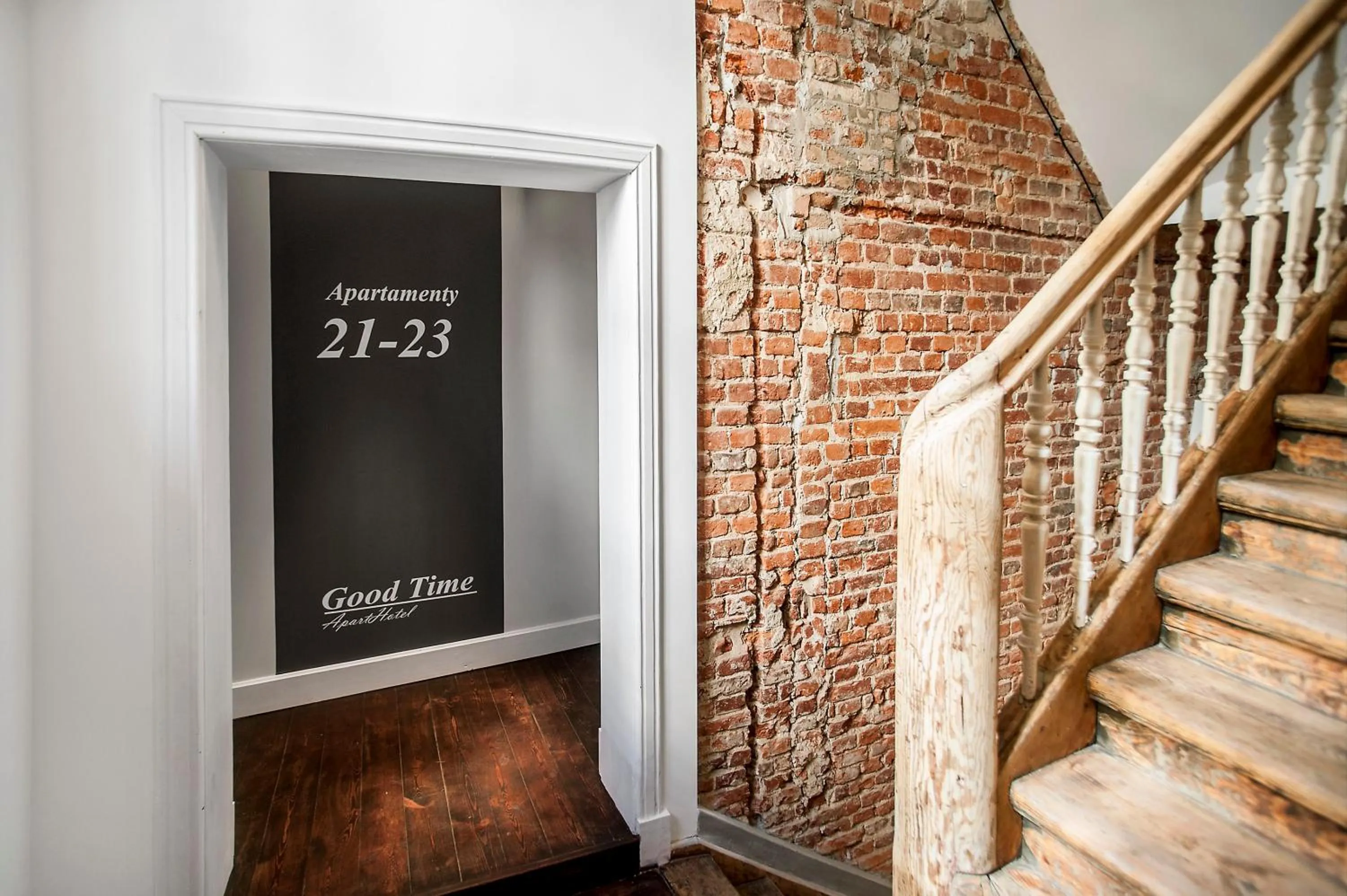 Decorative detail in Good Time Aparthotel