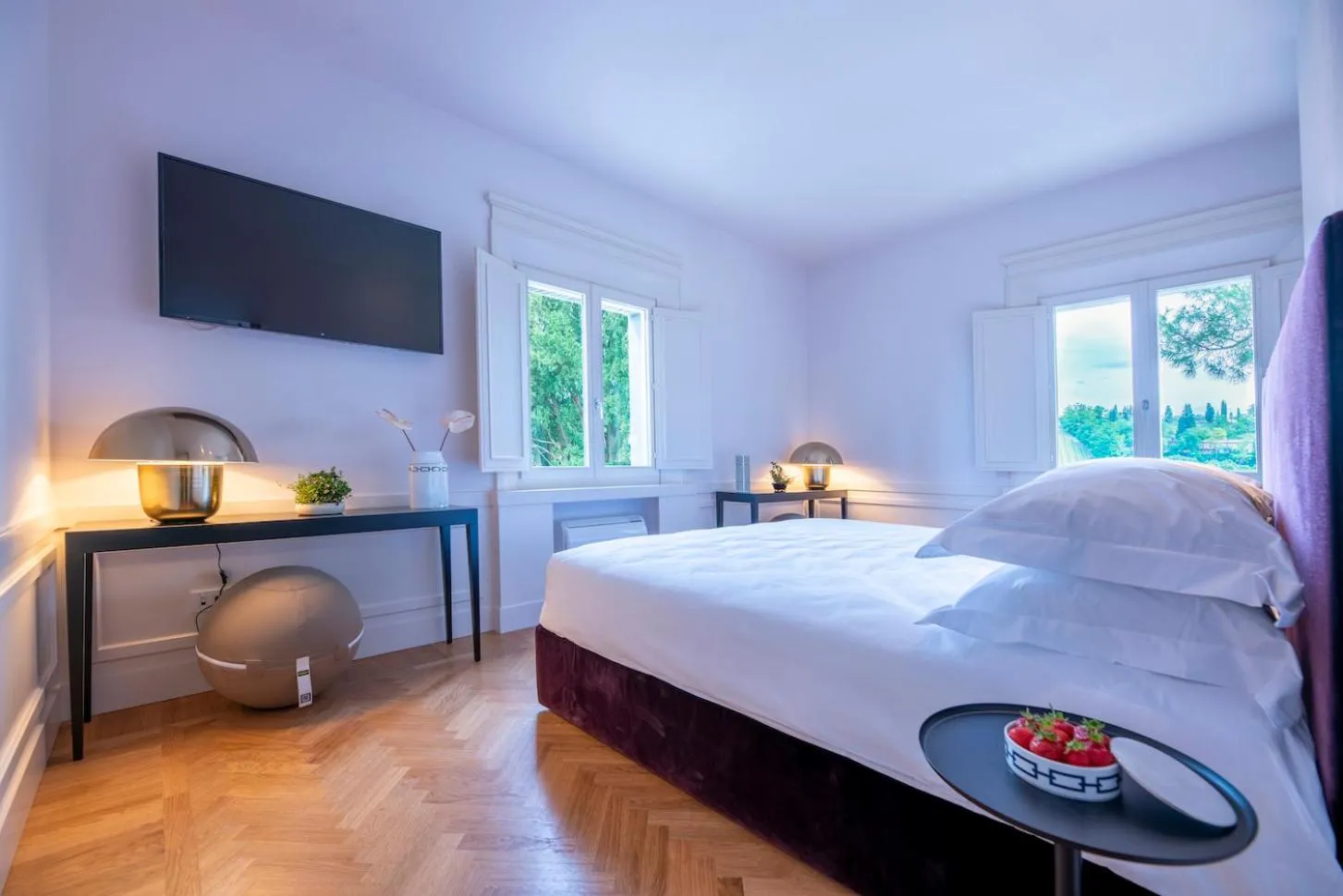 Bed in Boutique Hotel Villa Monty Banks