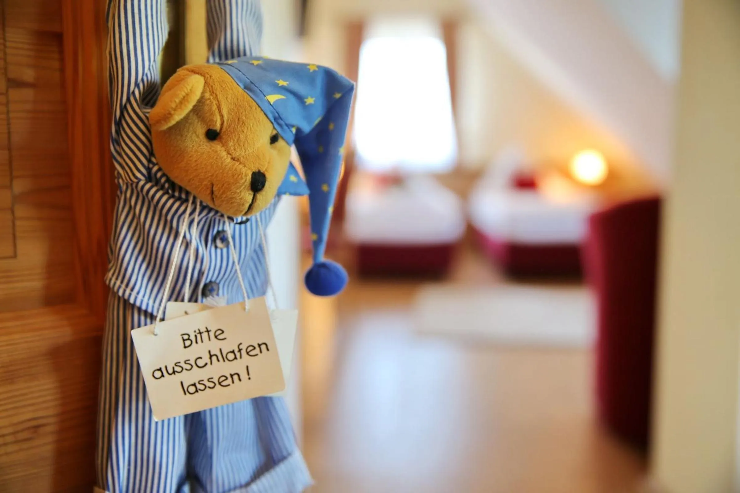Decorative detail, Bed in Landhotel Villa Moritz garni