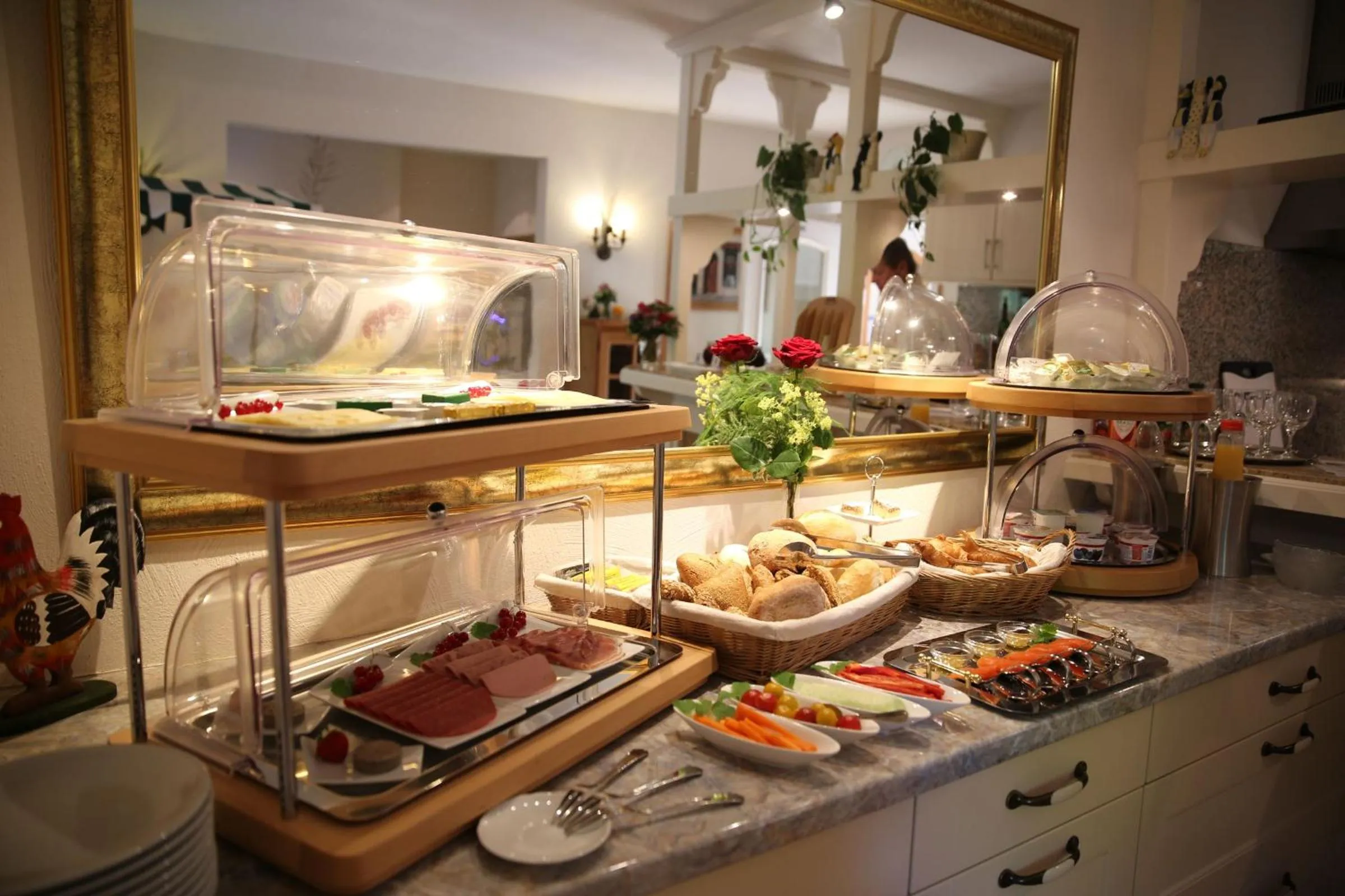 Restaurant/places to eat in Landhotel Villa Moritz garni