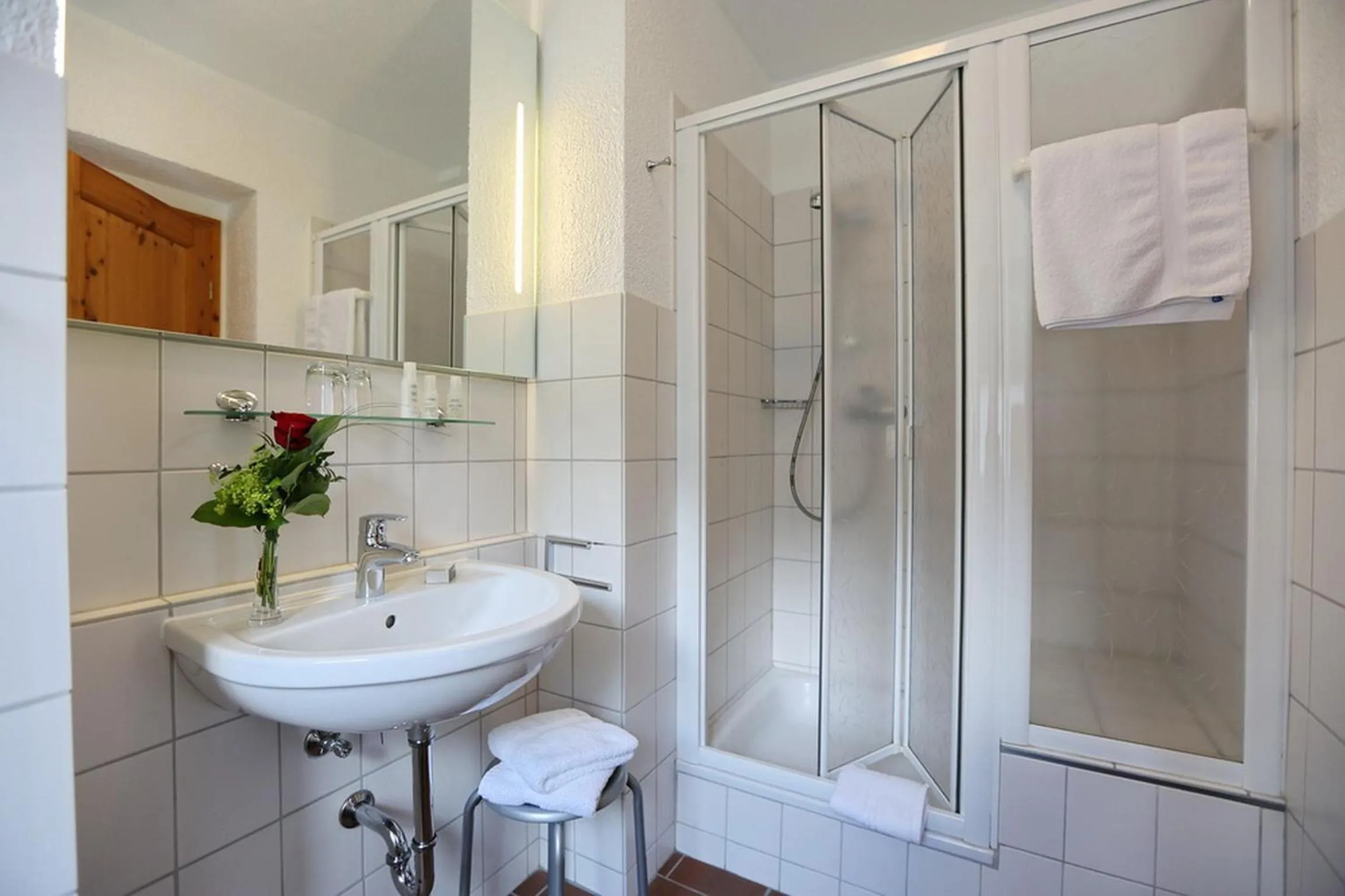 Bathroom in Landhotel Villa Moritz garni