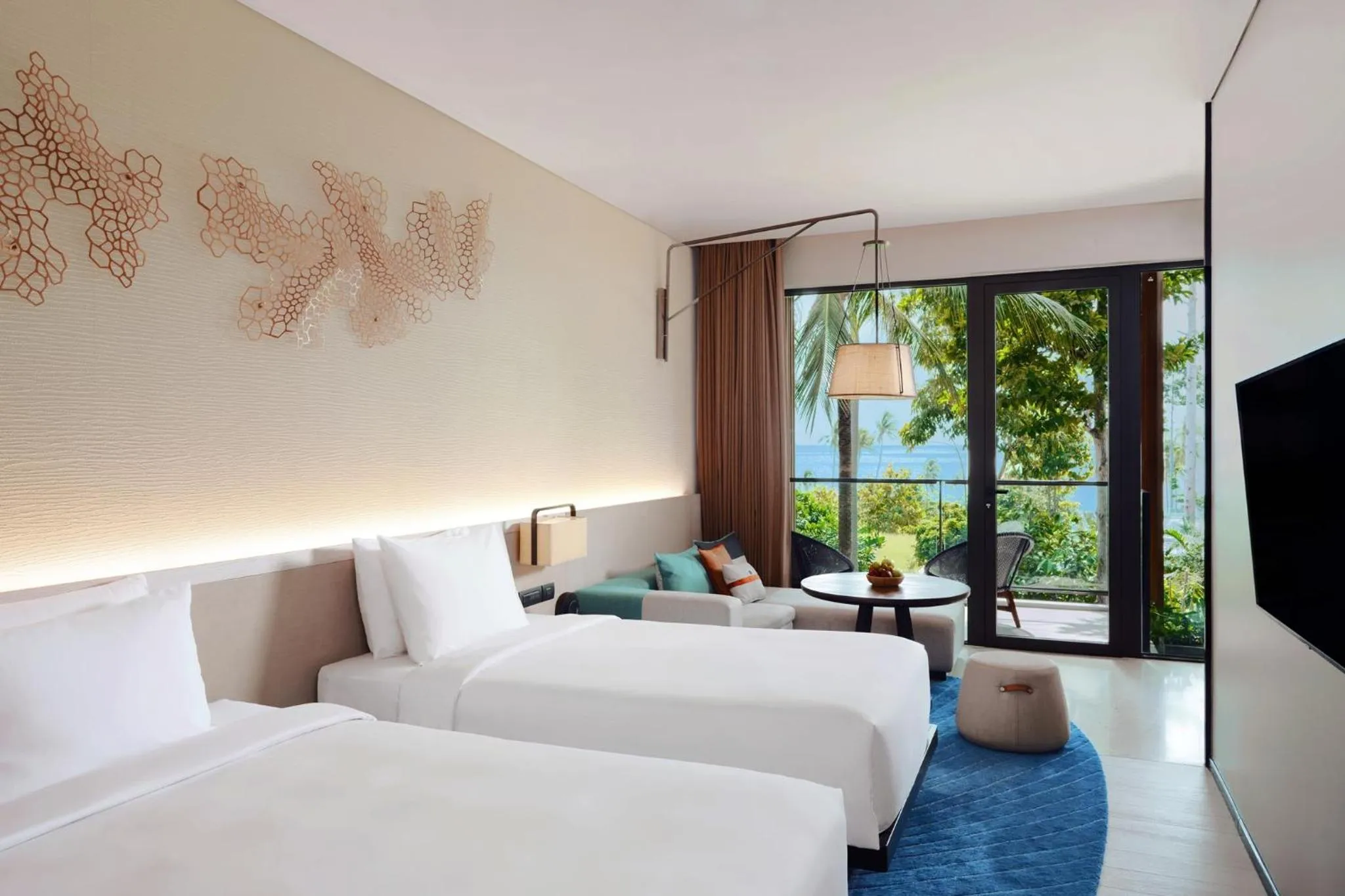 Bedroom, Bed in Hyatt Regency Koh Samui