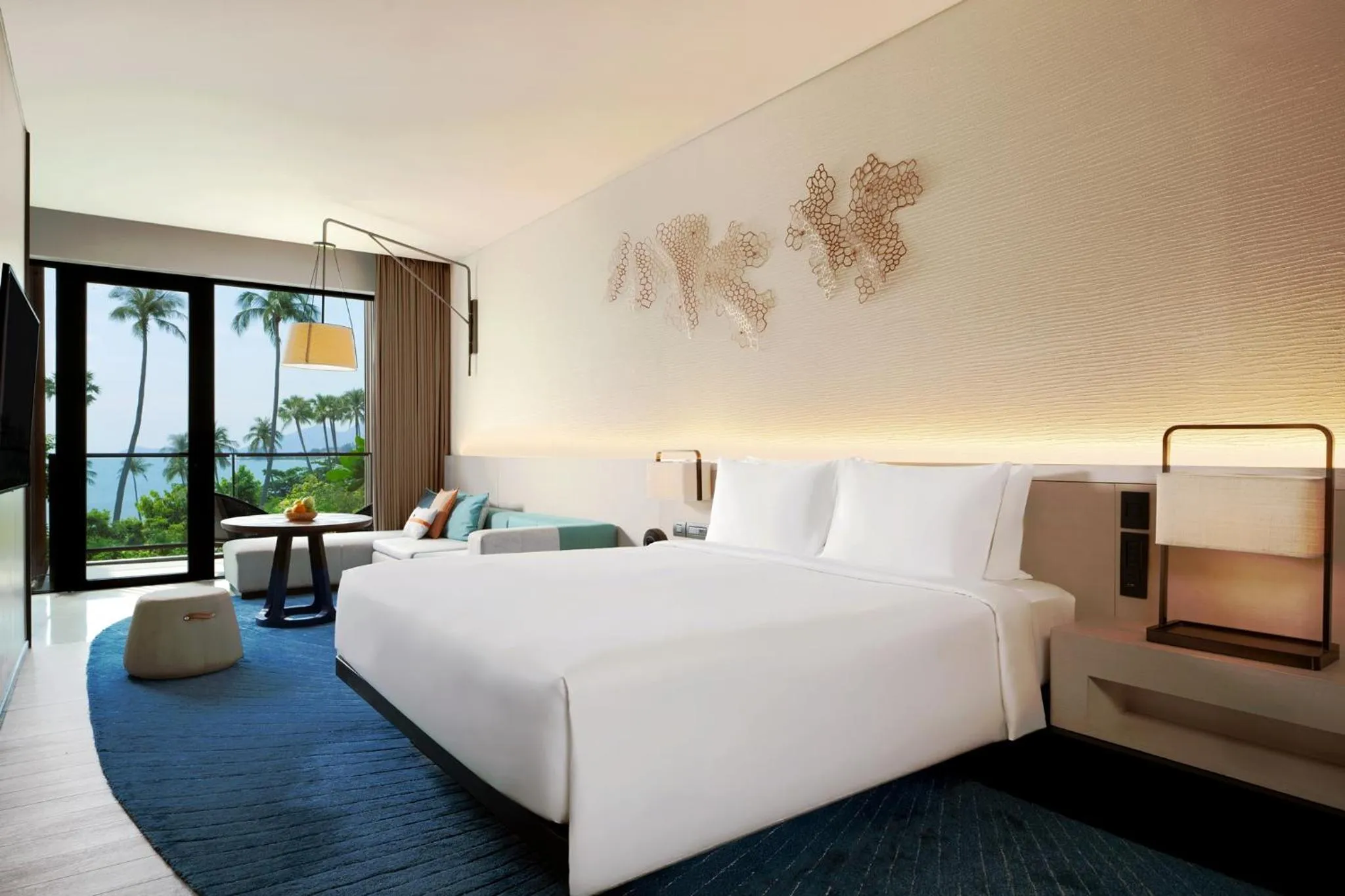 Bedroom, Bed in Hyatt Regency Koh Samui