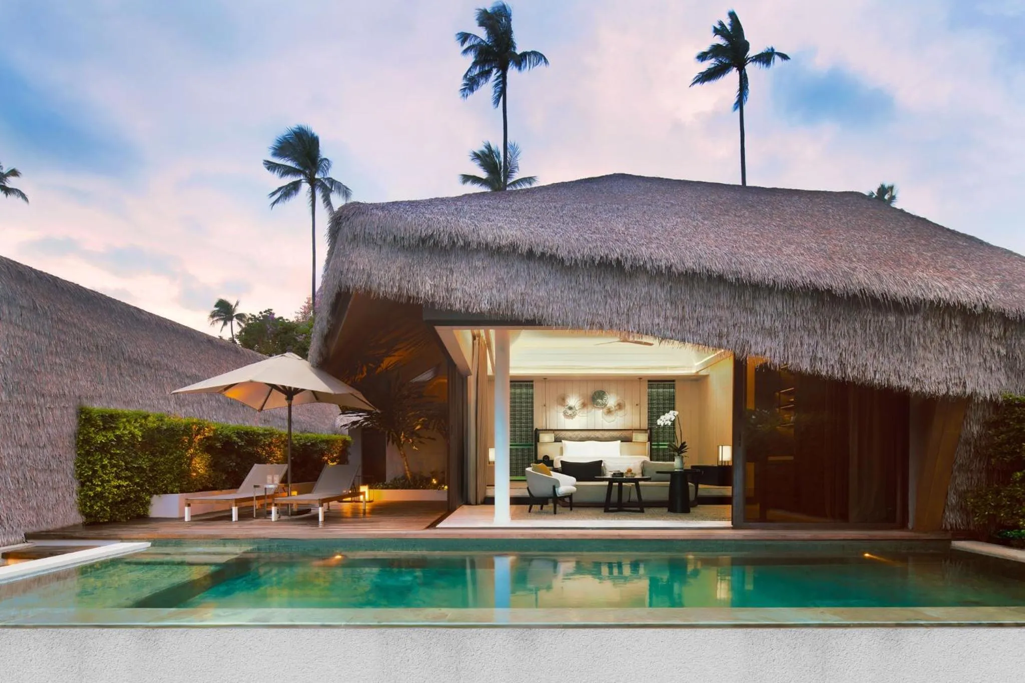 Swimming pool in Hyatt Regency Koh Samui