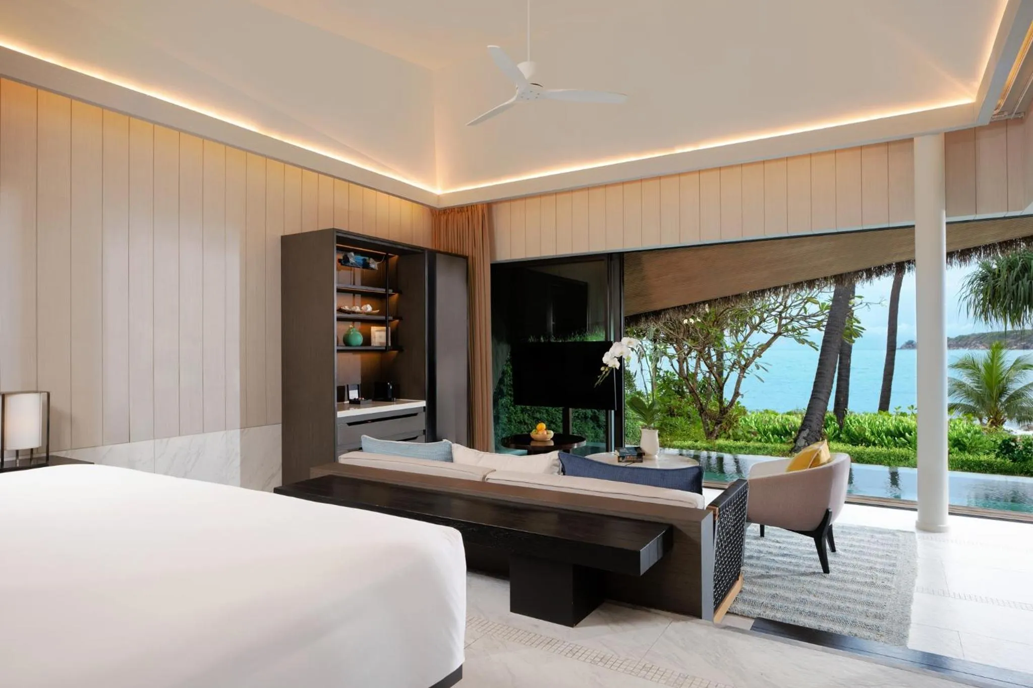 Bedroom, Bed in Hyatt Regency Koh Samui