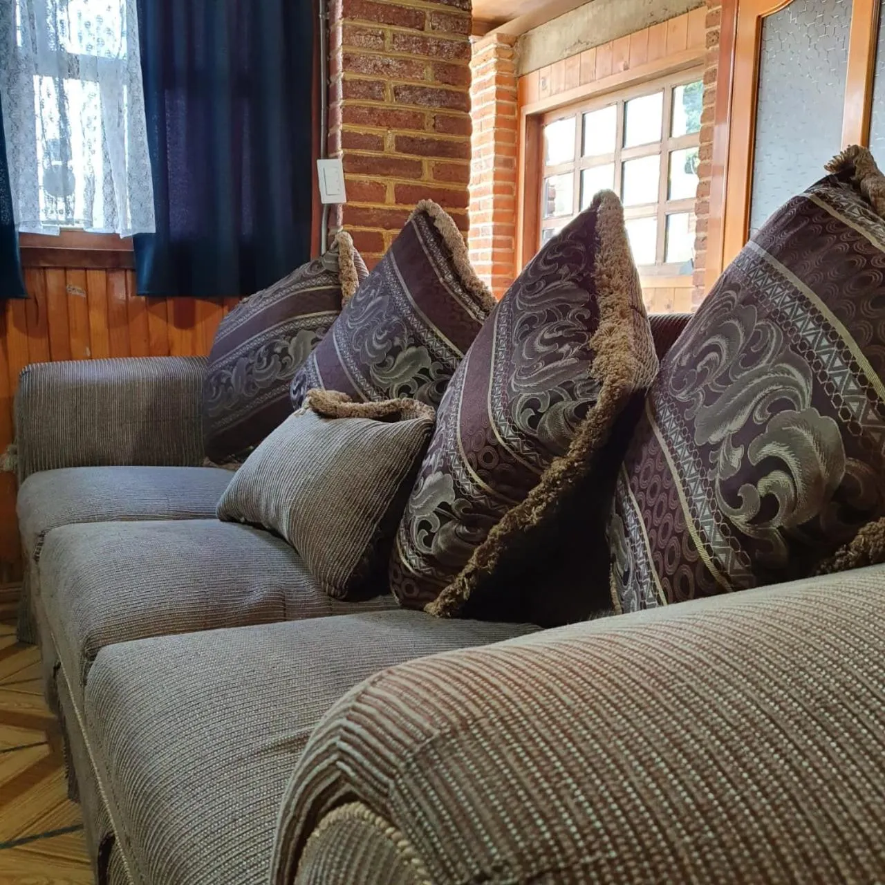 Living room in Cabañas Morales