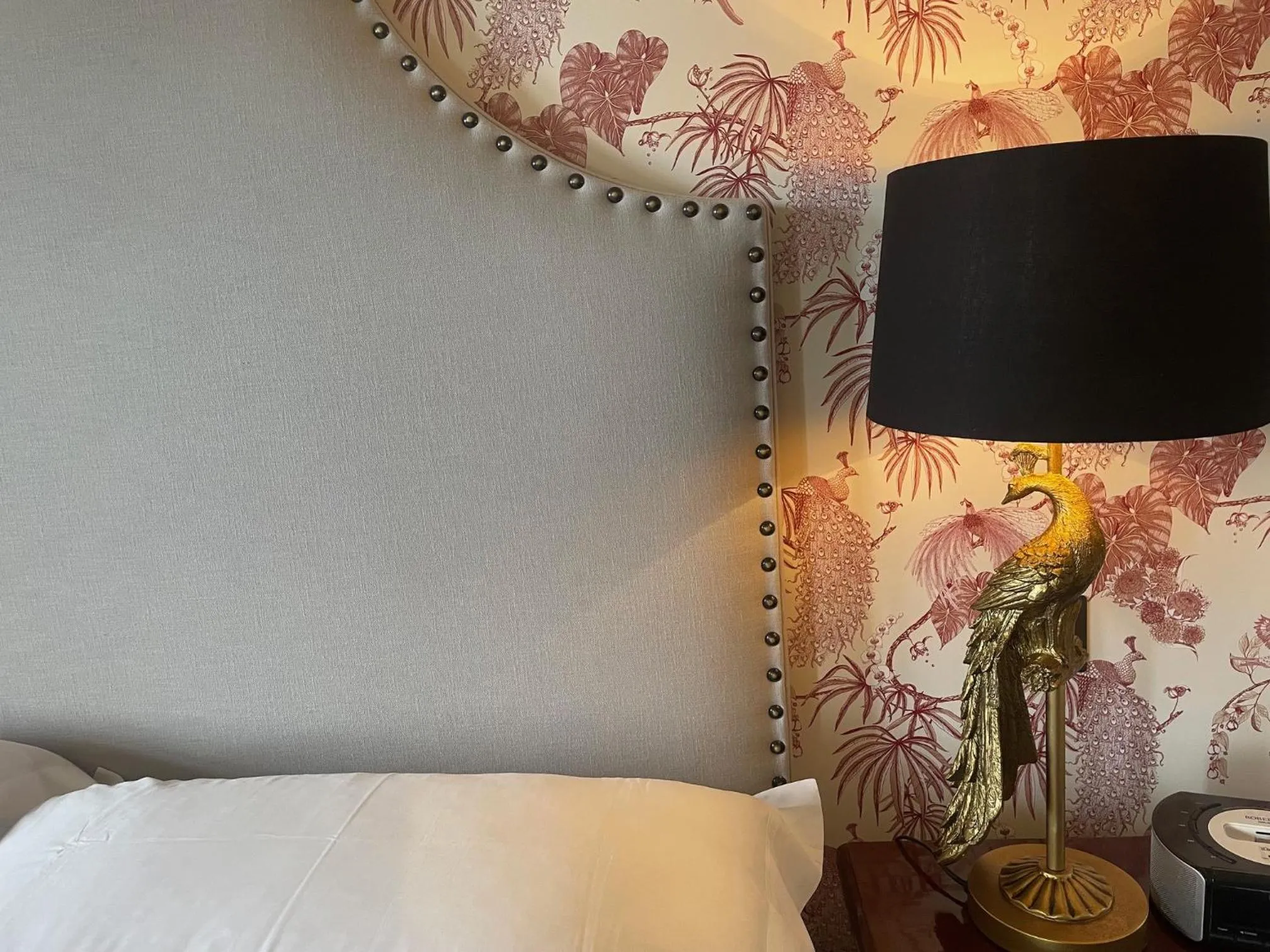 Bedroom, Bed in Leeds Castle Maiden's Tower