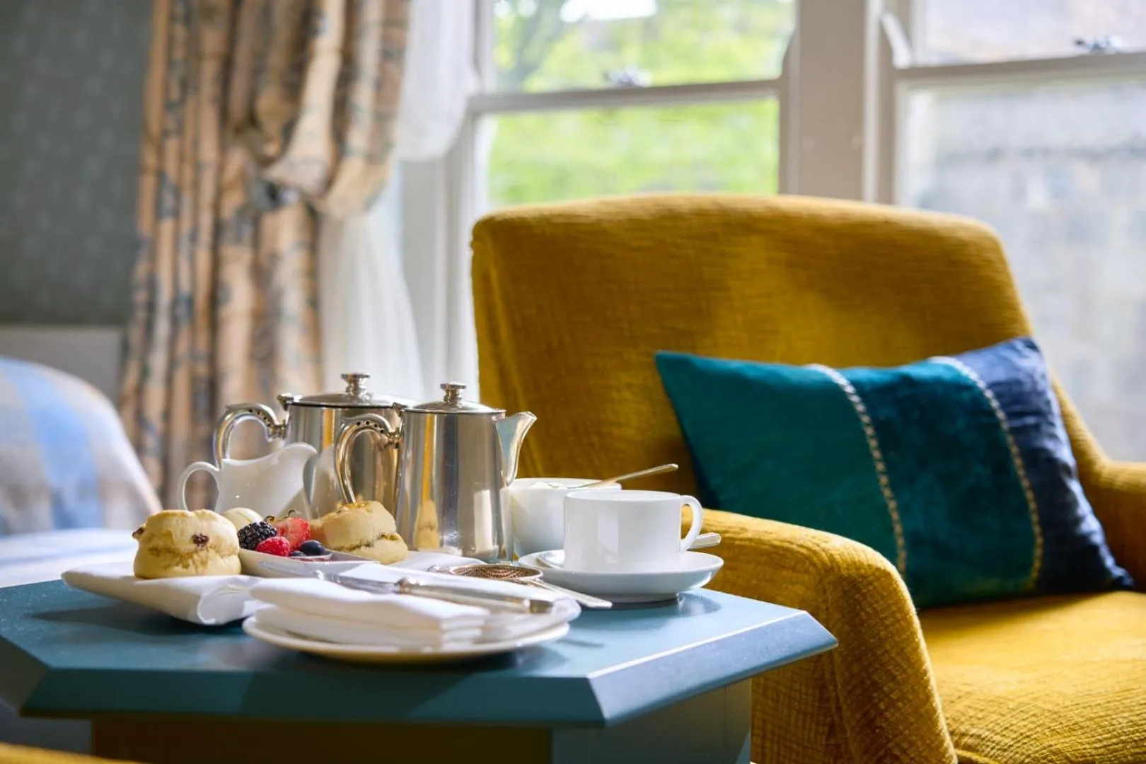 Seating area in Dromoland Castle