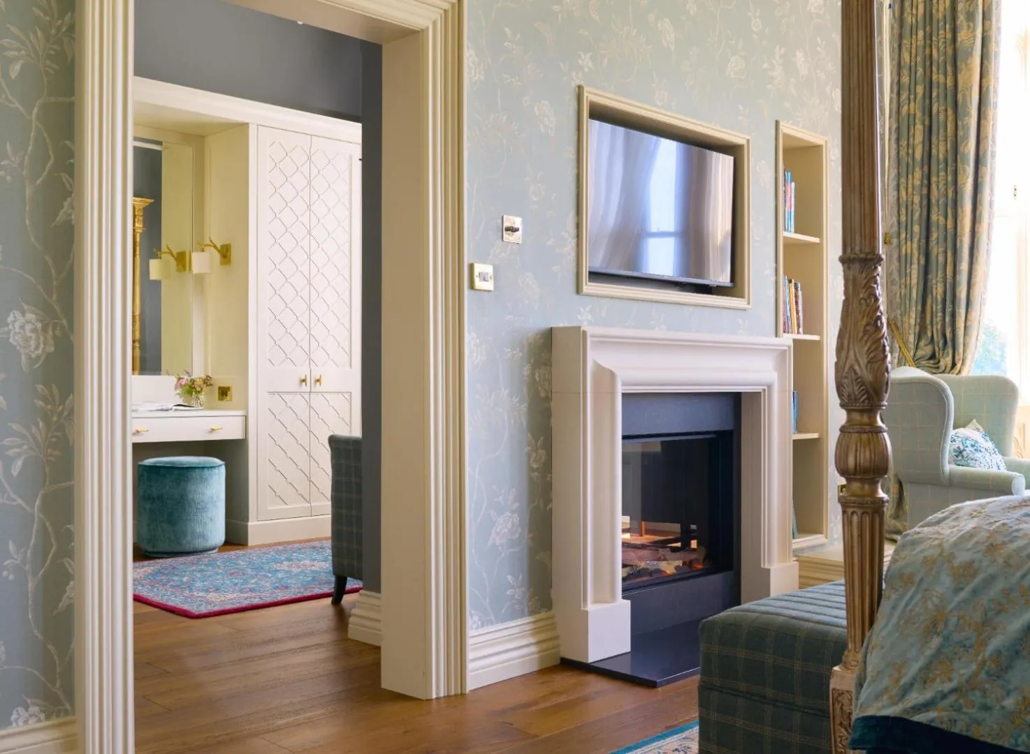 Living room in Dromoland Castle