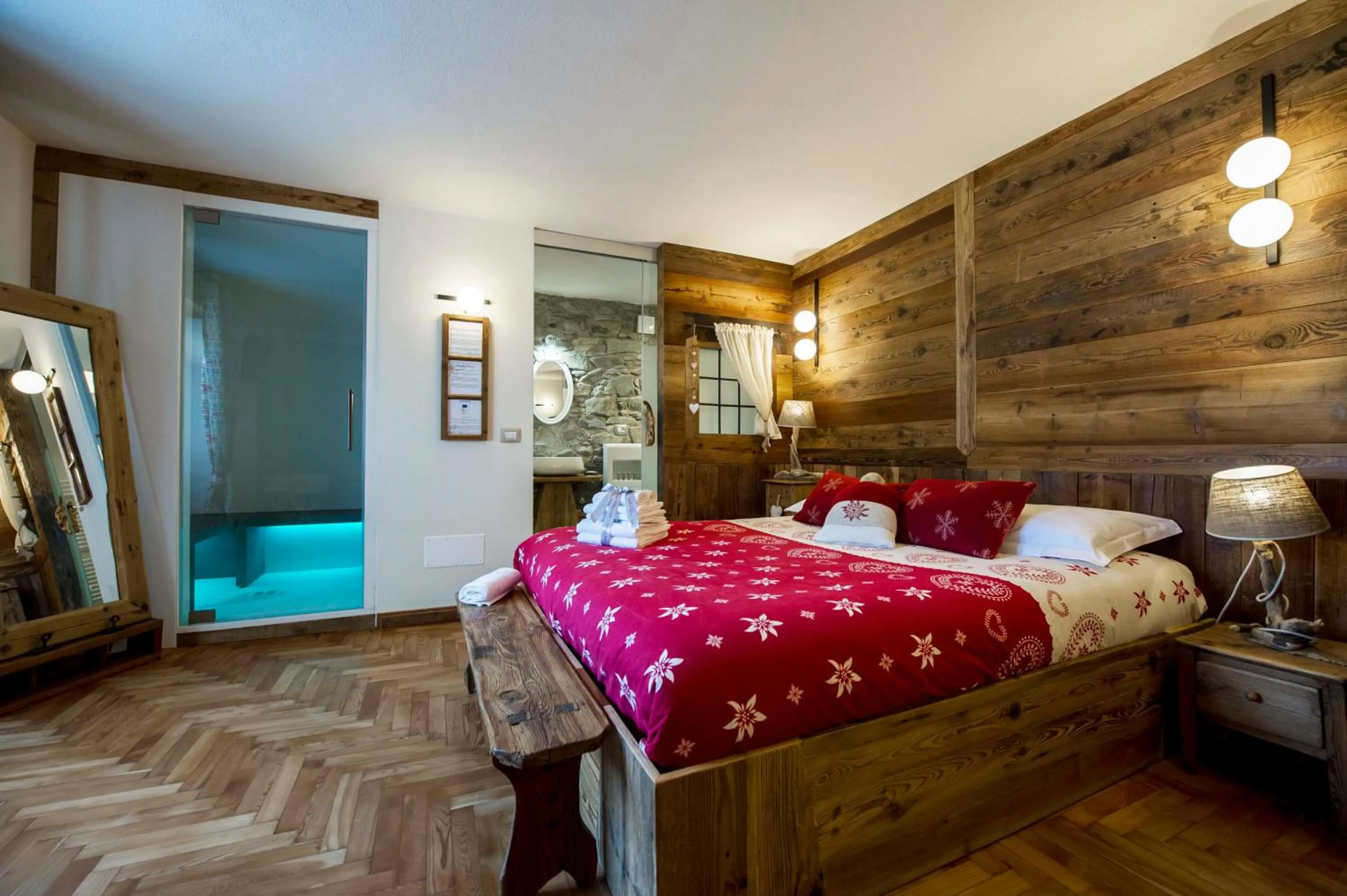Deluxe Double or Twin Room with Turkish Bath in Le Relais du Boucher