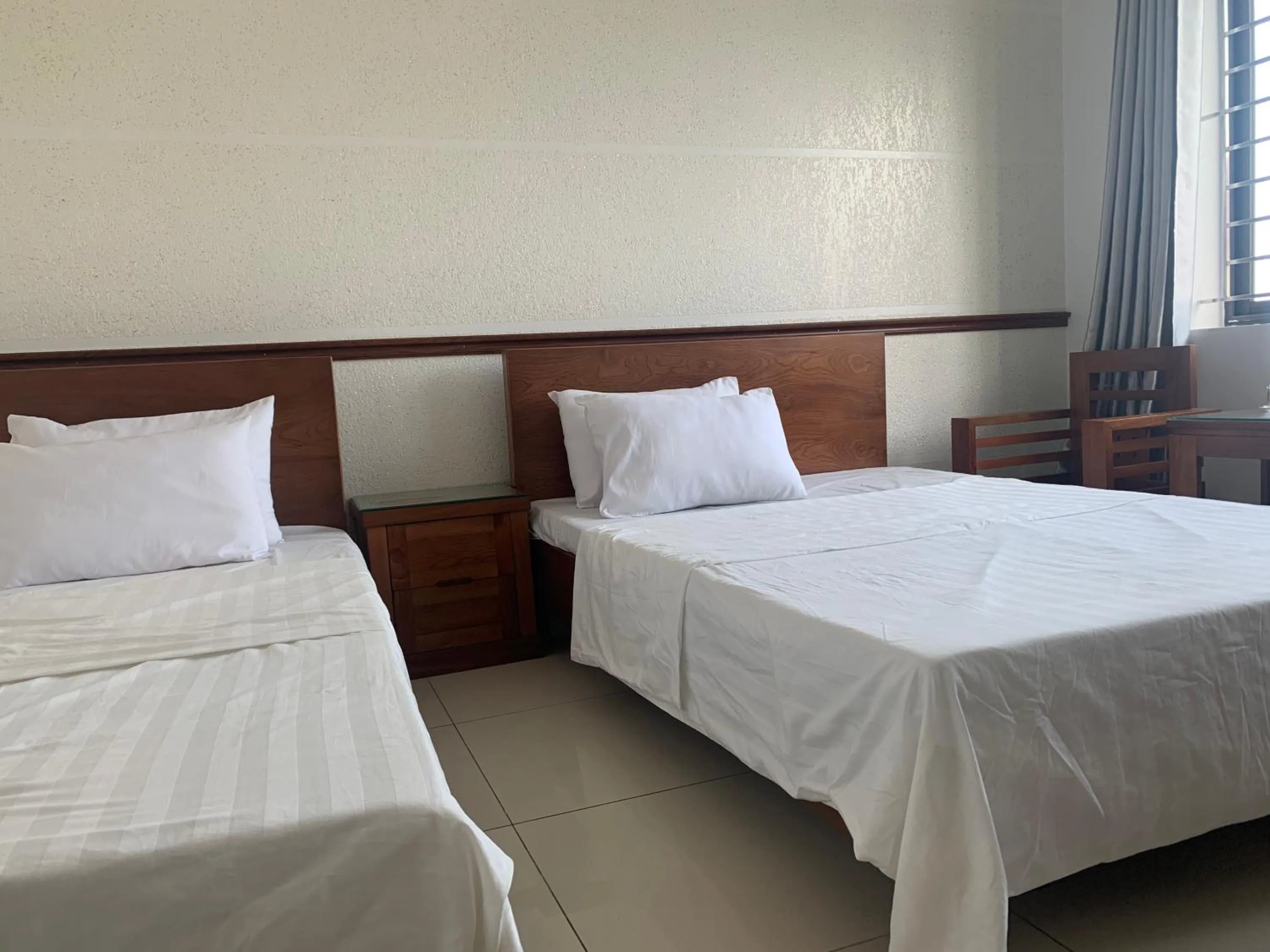 Bed in Hưng Thành Riverside Hotel