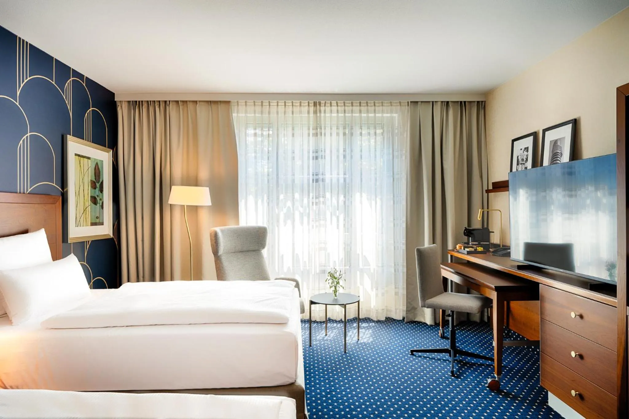 Bedroom, Bed in Welcome Parkhotel Bochum