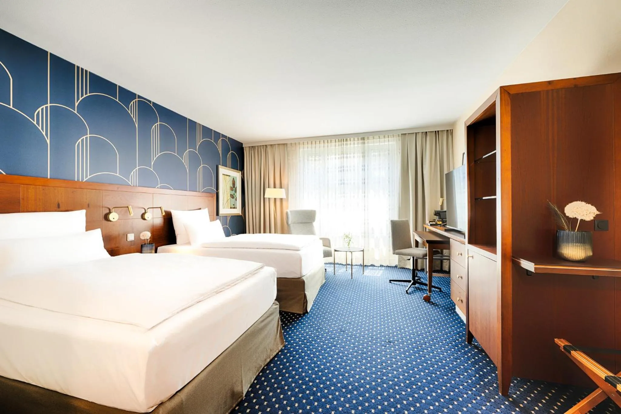 Photo of the whole room, Bed in Welcome Parkhotel Bochum