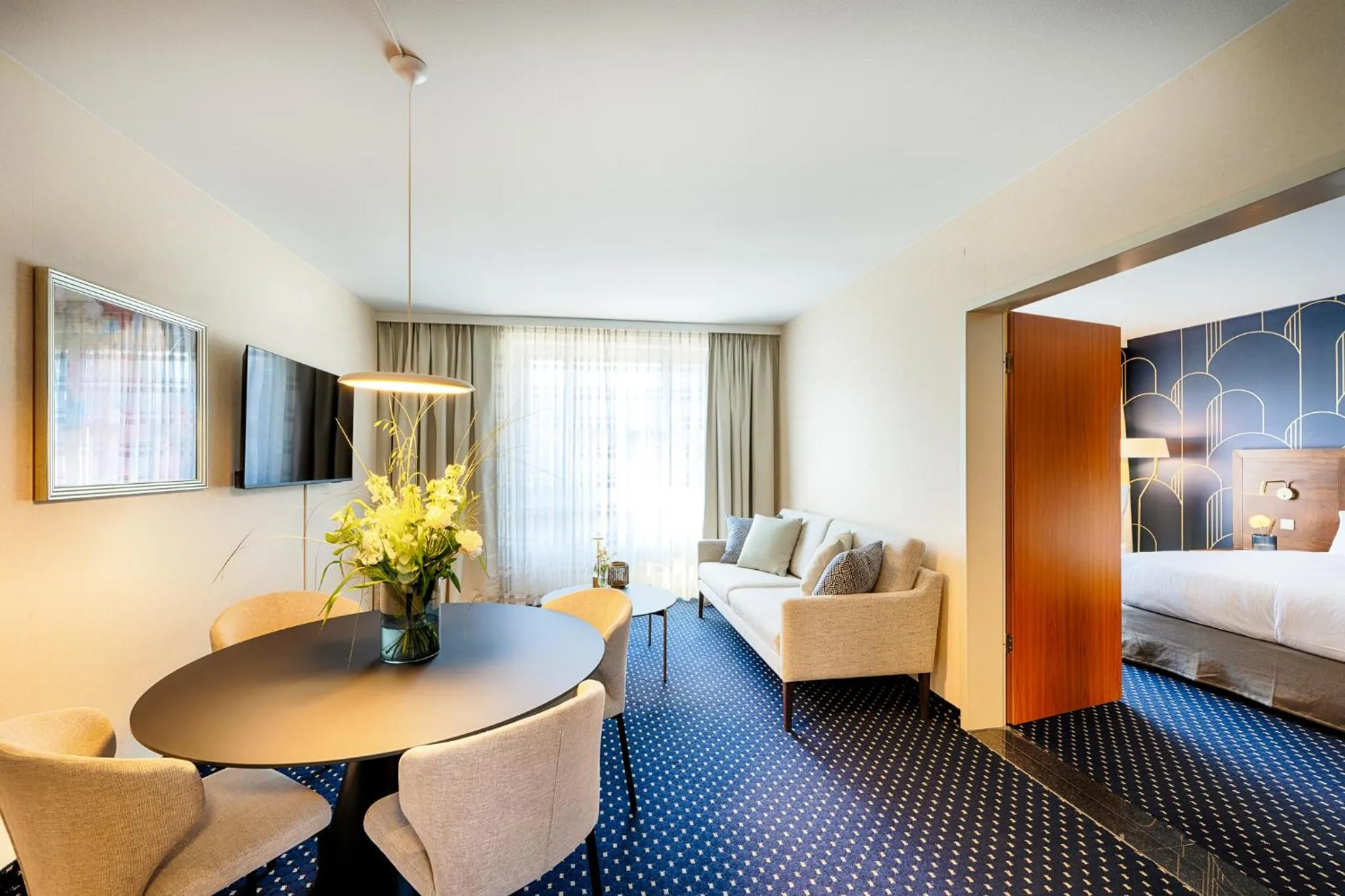 Photo of the whole room, Bed in Welcome Parkhotel Bochum