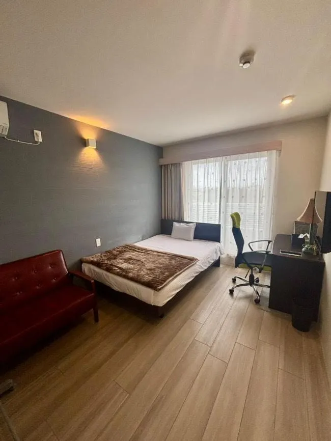 Bed in Room Biotop YOMITAN