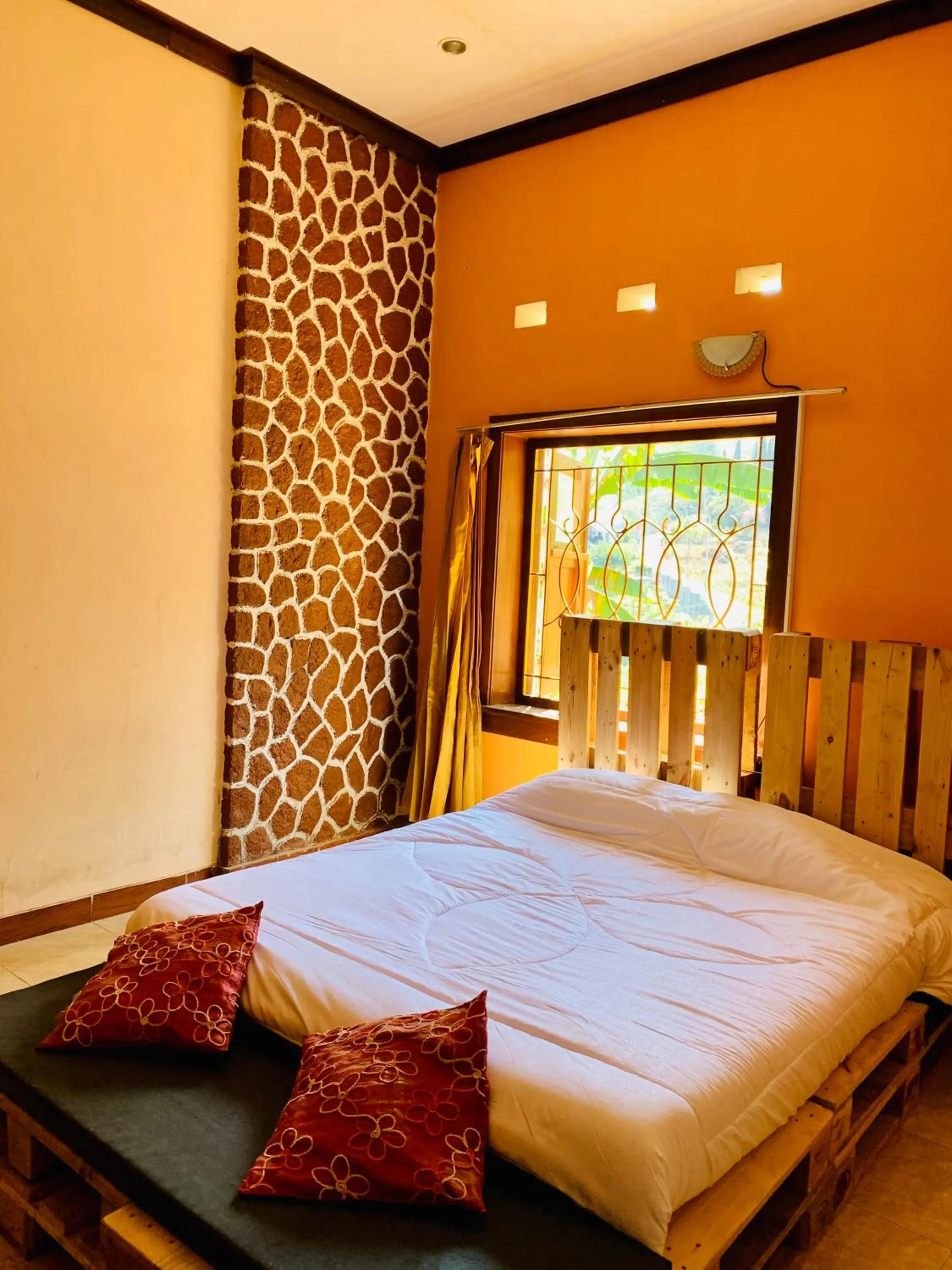 Bed in Hotel Santoso Batu