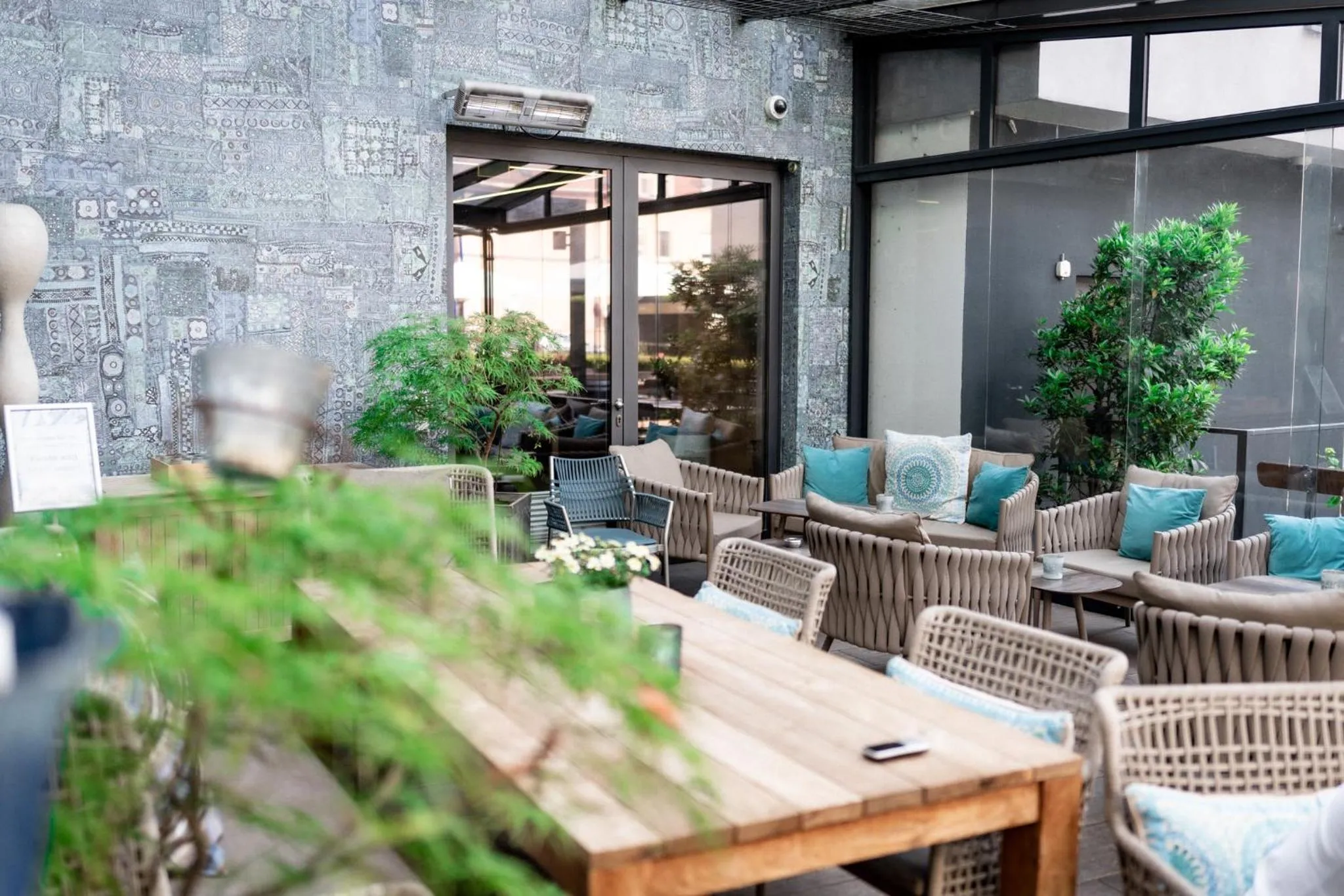 Garden in Hotel-Restaurant Schwanen