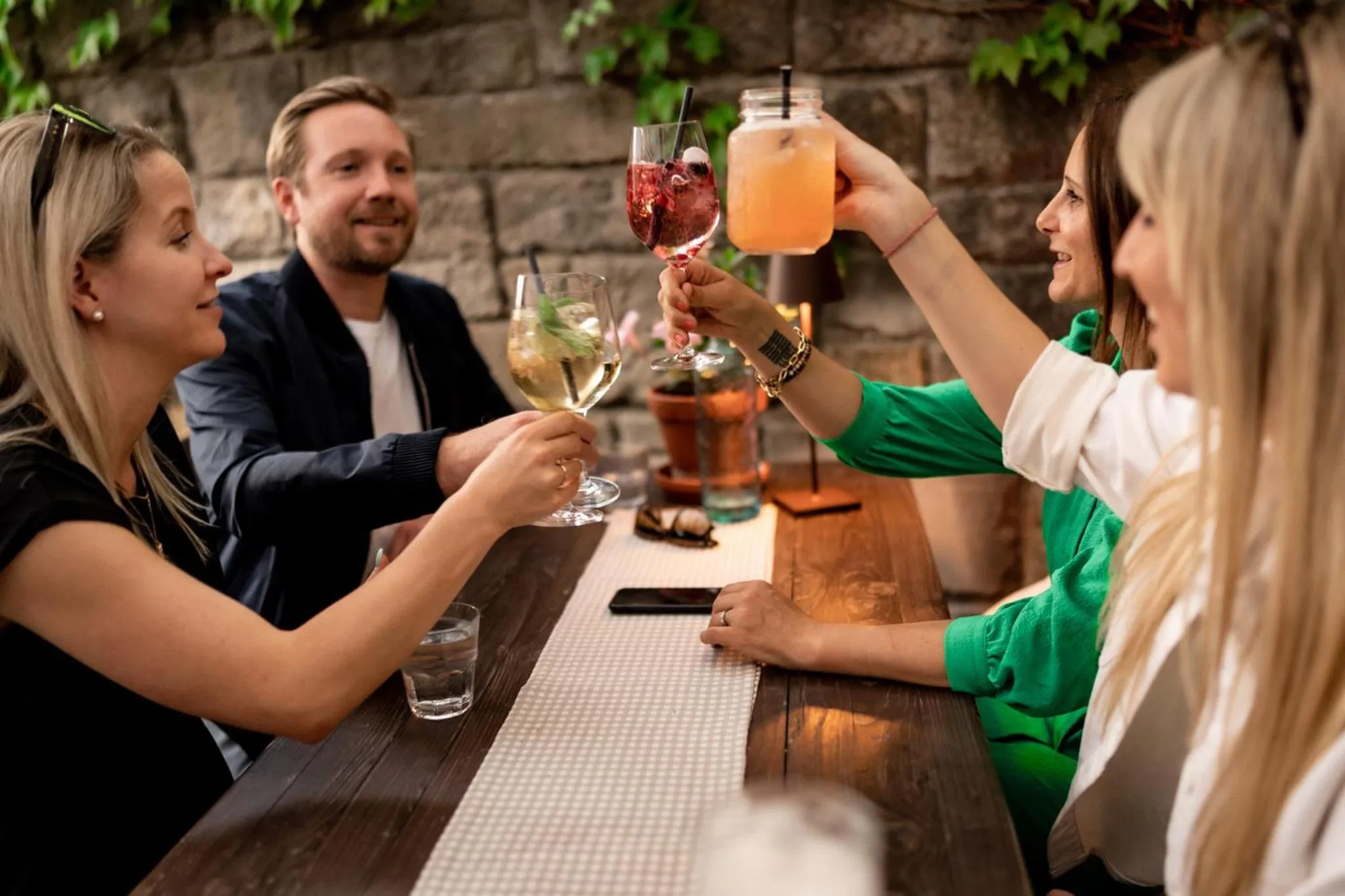 Garden in Hotel-Restaurant Schwanen
