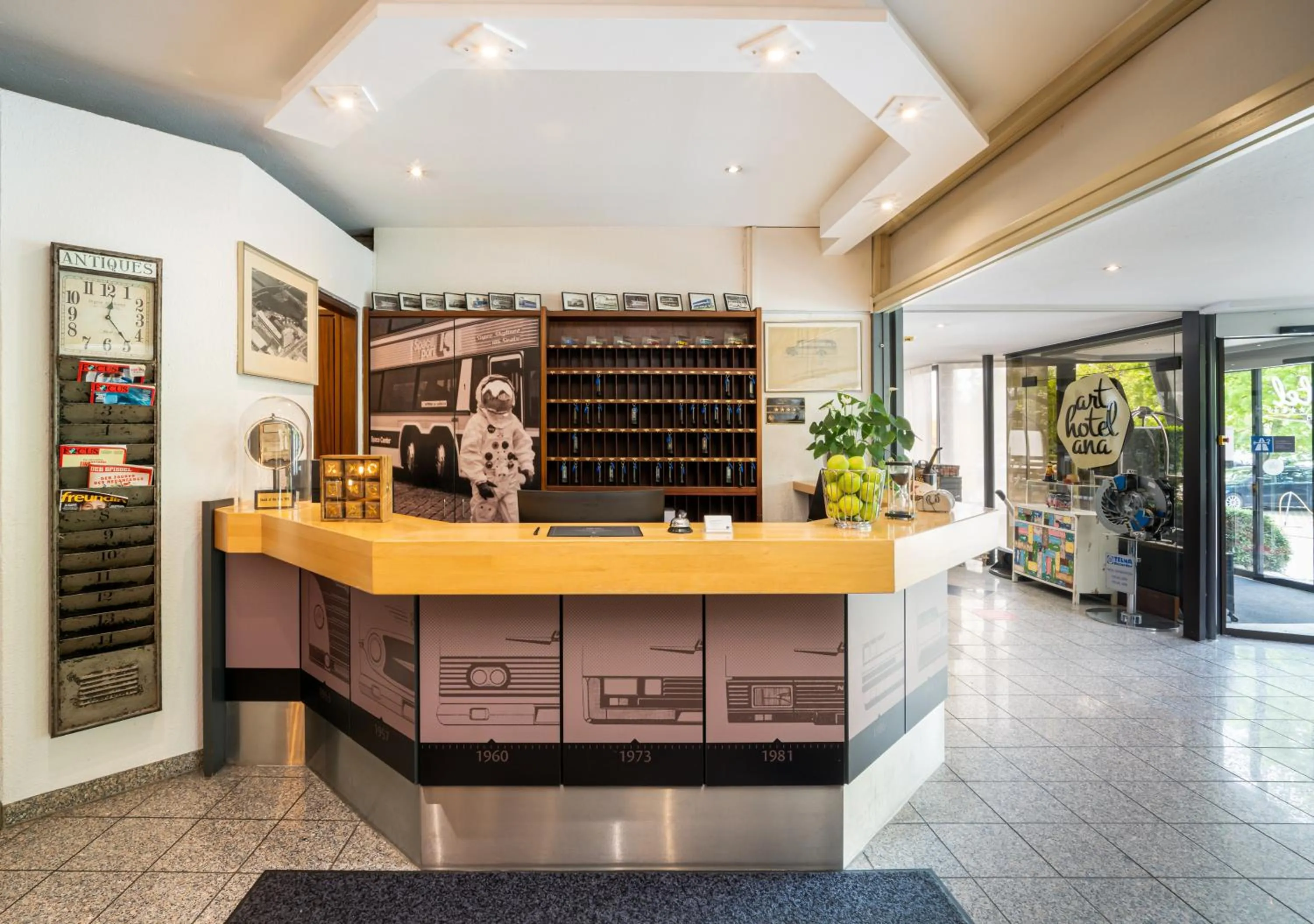 Lobby or reception in Arthotel ANA Neotel