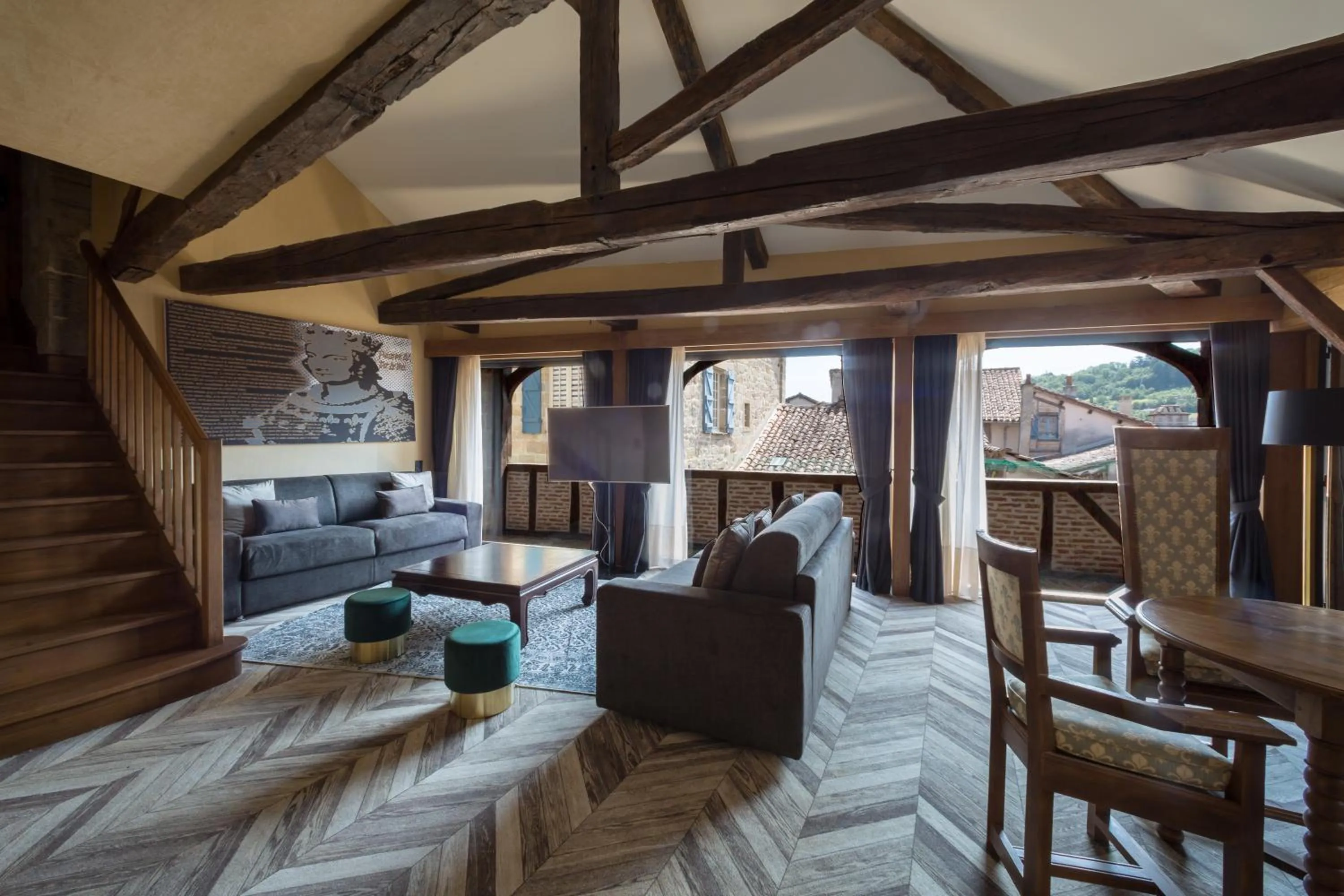Living room in Mercure Figeac Viguier du Roy