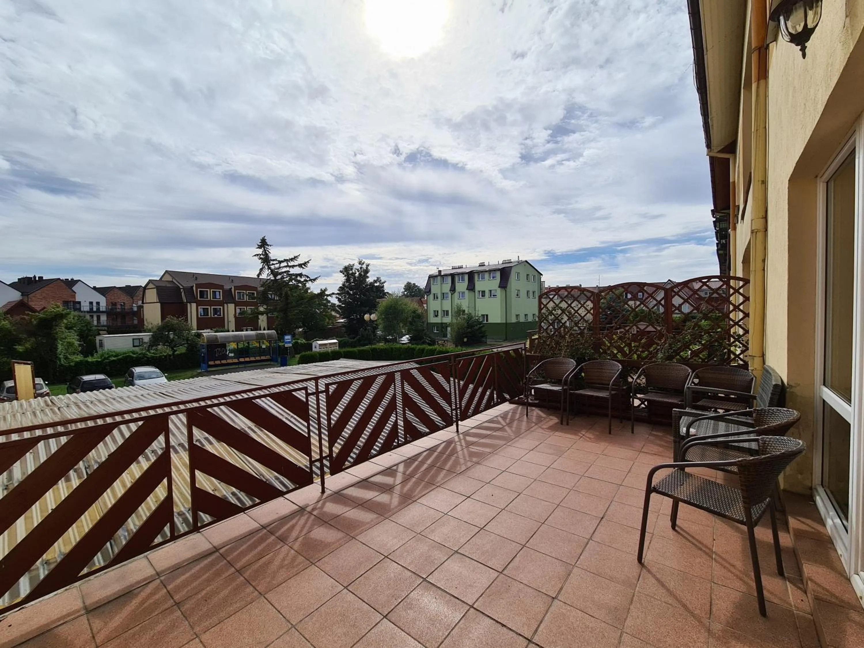 Balcony/Terrace in Ośrodek wczasowy Ewa