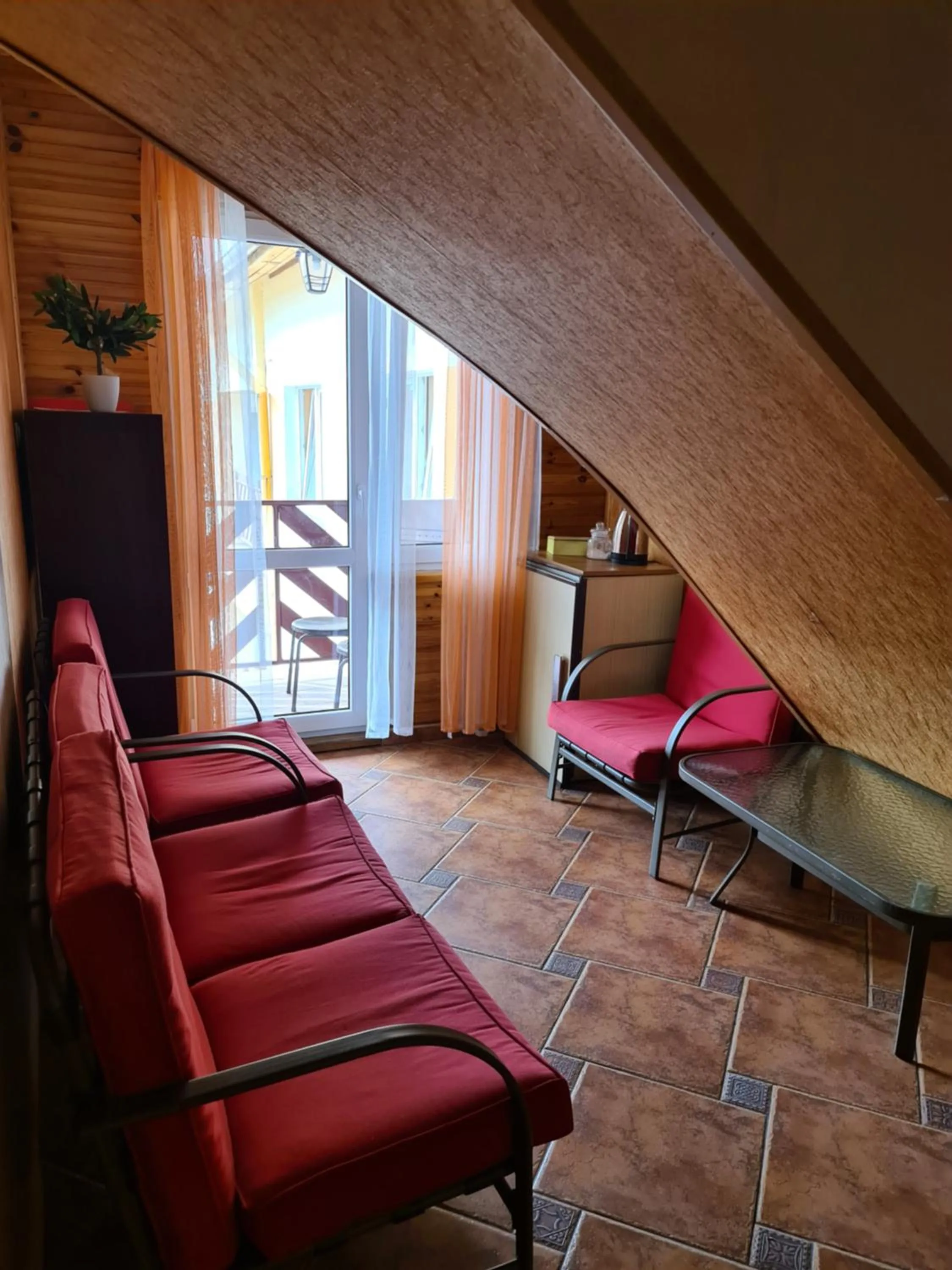 Balcony/Terrace in Ośrodek wczasowy Ewa