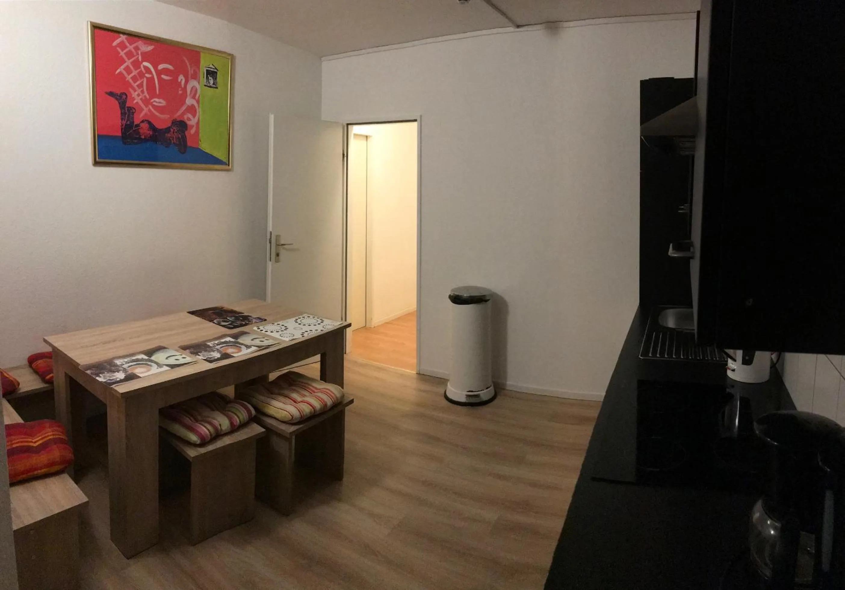 Seating area in City Inn