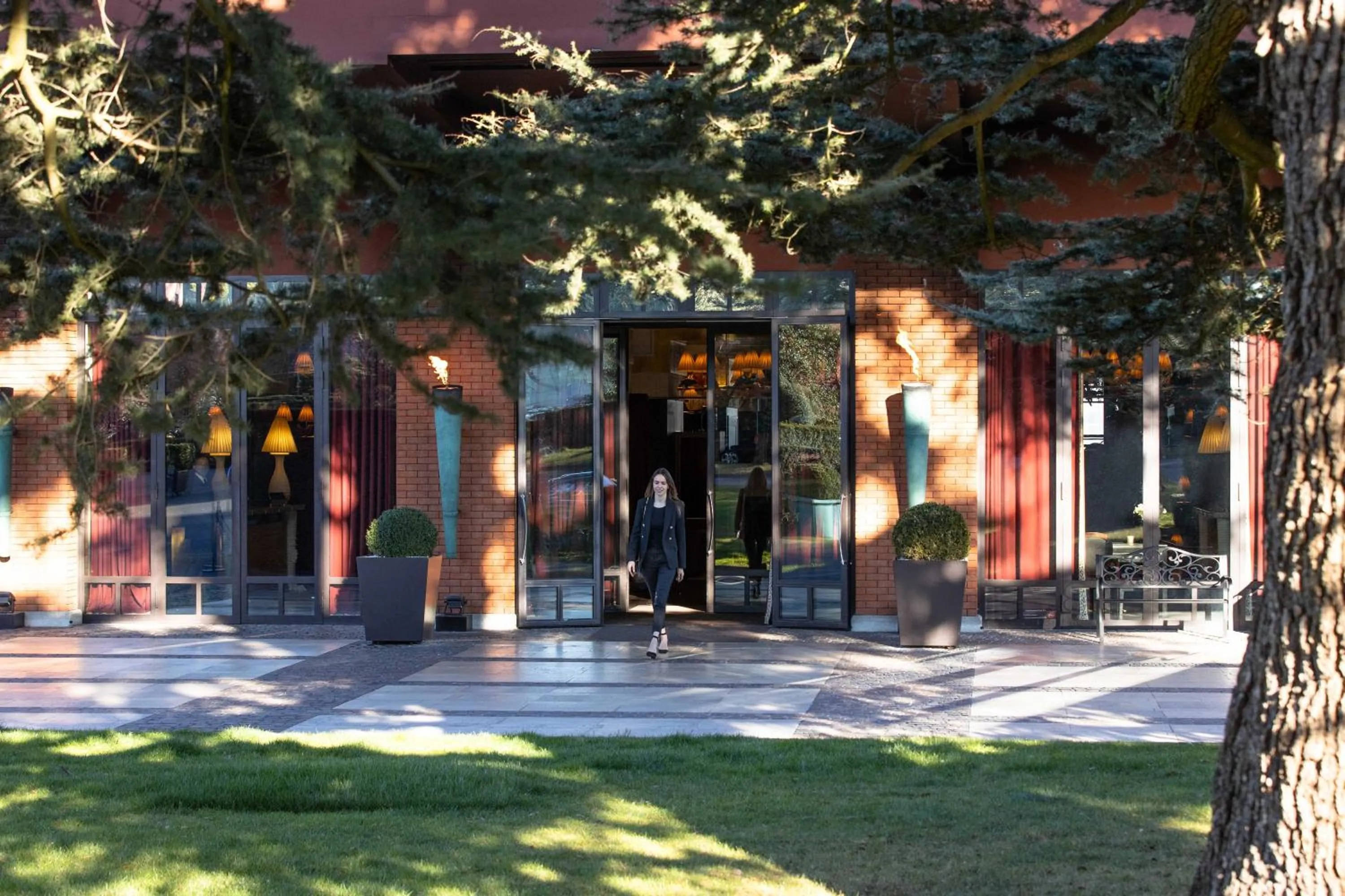 Facade/entrance in La Réserve Genève Hotel & Spa