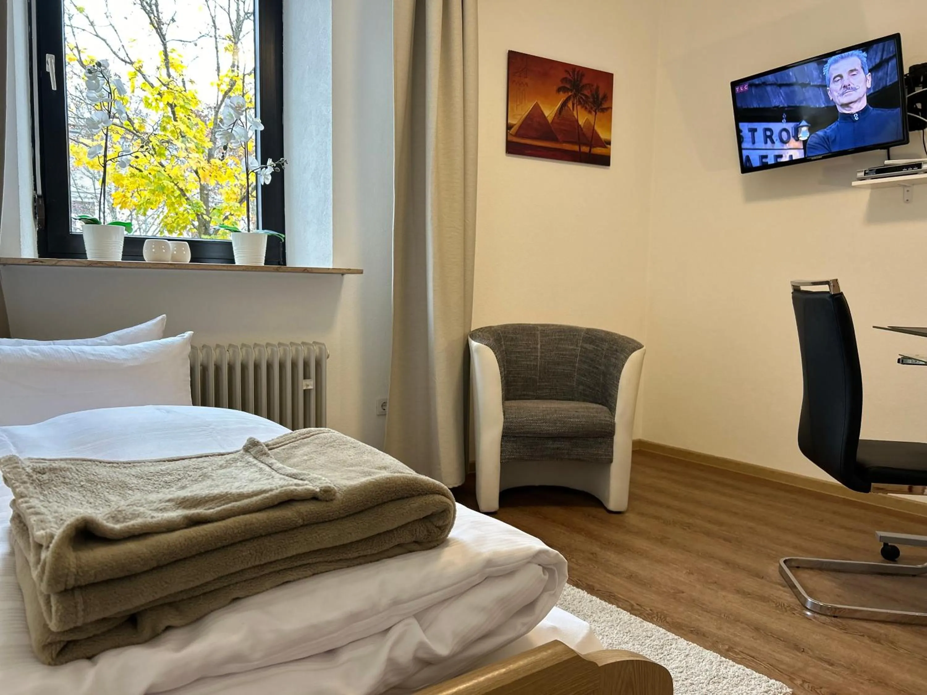 Bed in Hotel Rosenhof GmbH