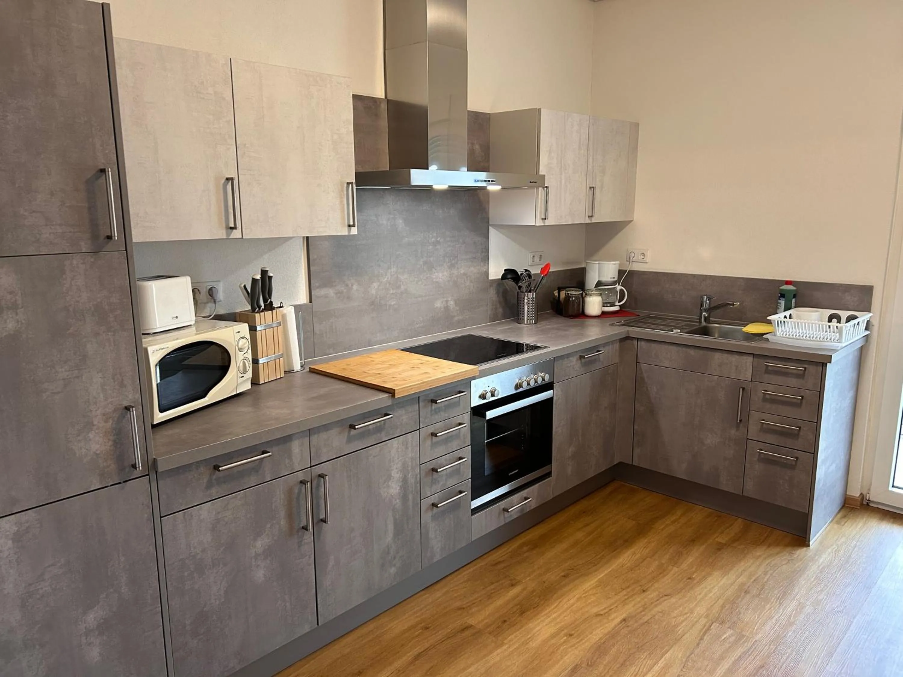 Kitchen or kitchenette in Hotel Rosenhof GmbH