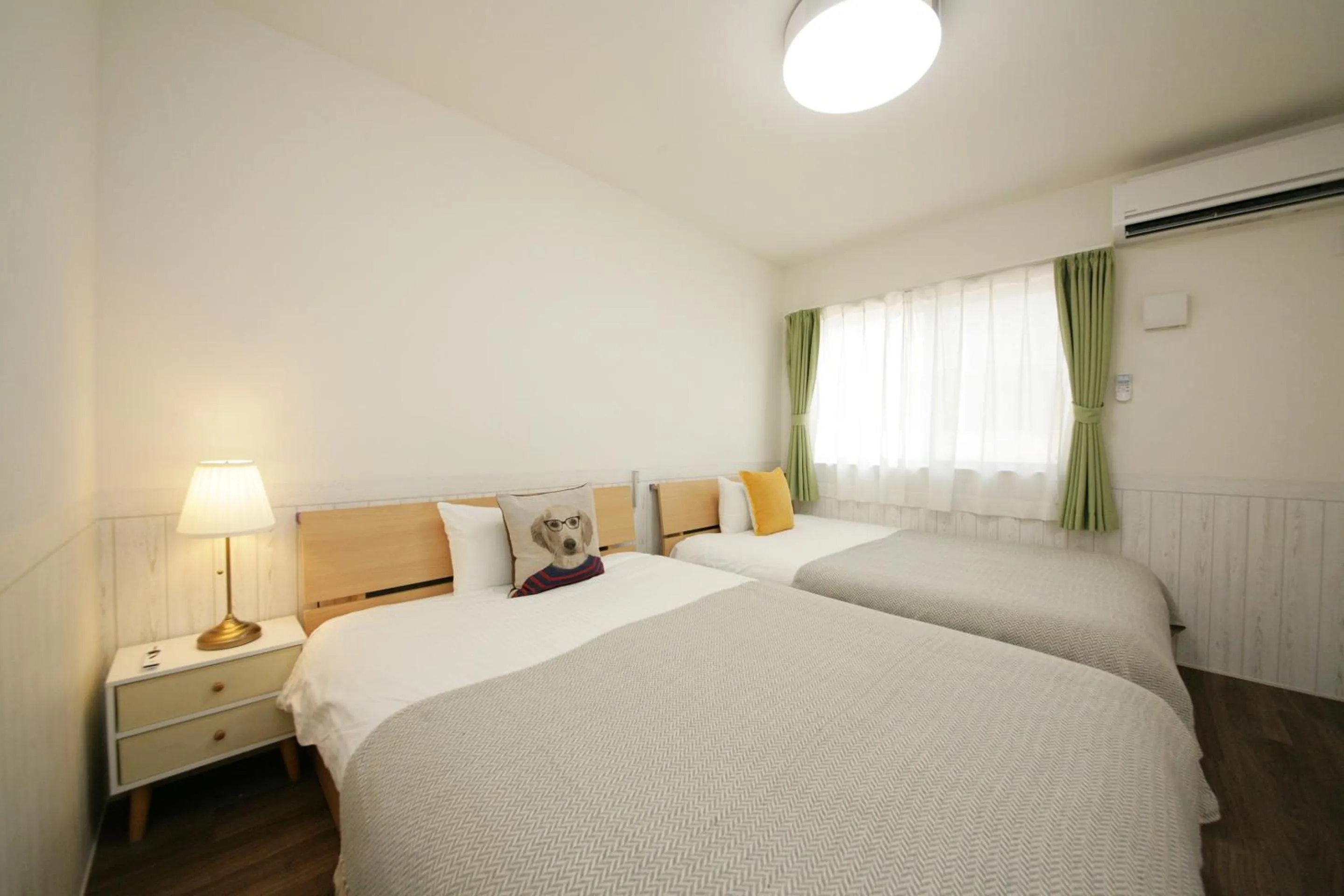 Photo of the whole room, Bed in goom Hotel Nakasu R-Tenjin