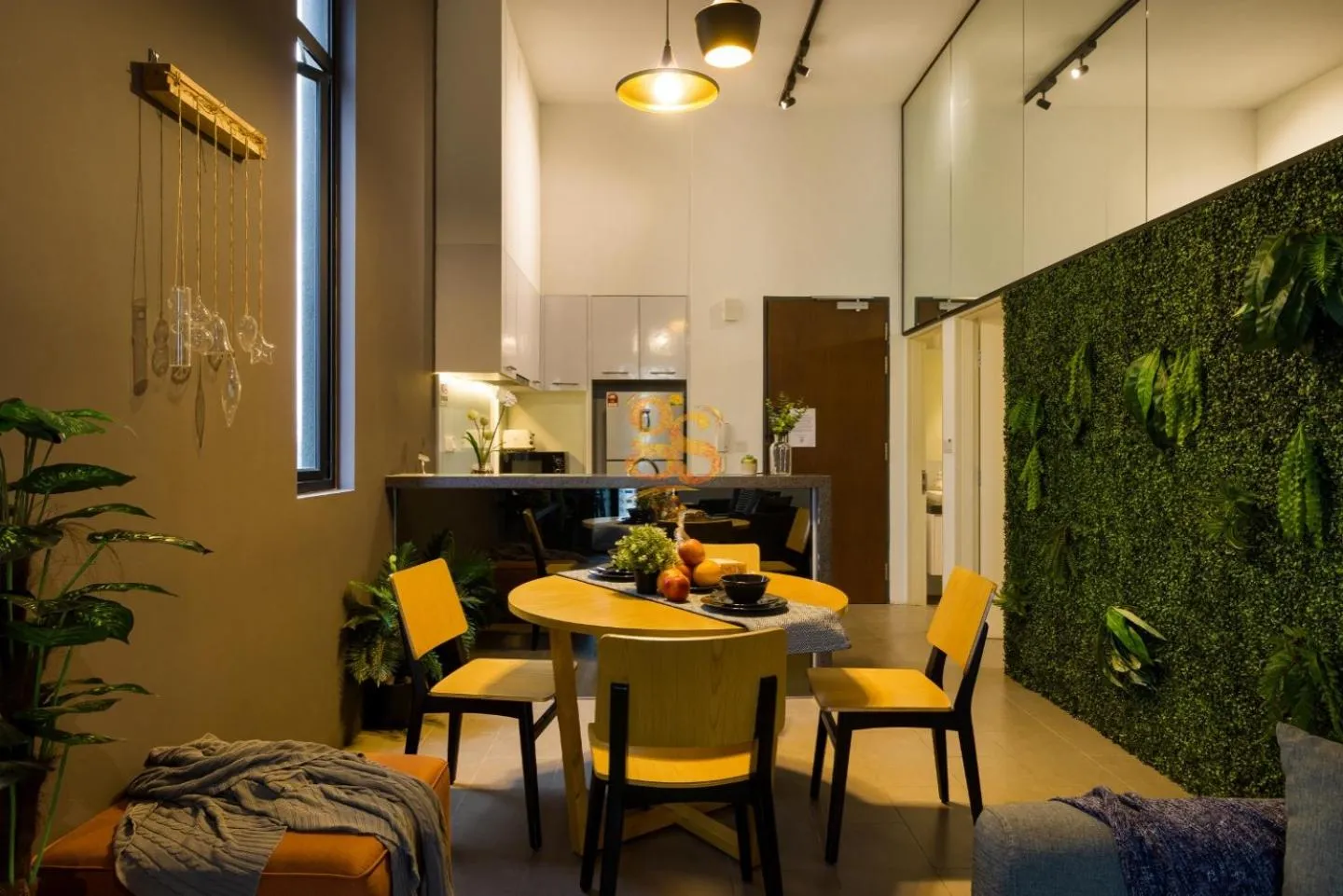 Dining area in EST Bangsar KL Sentral by Greater Stay