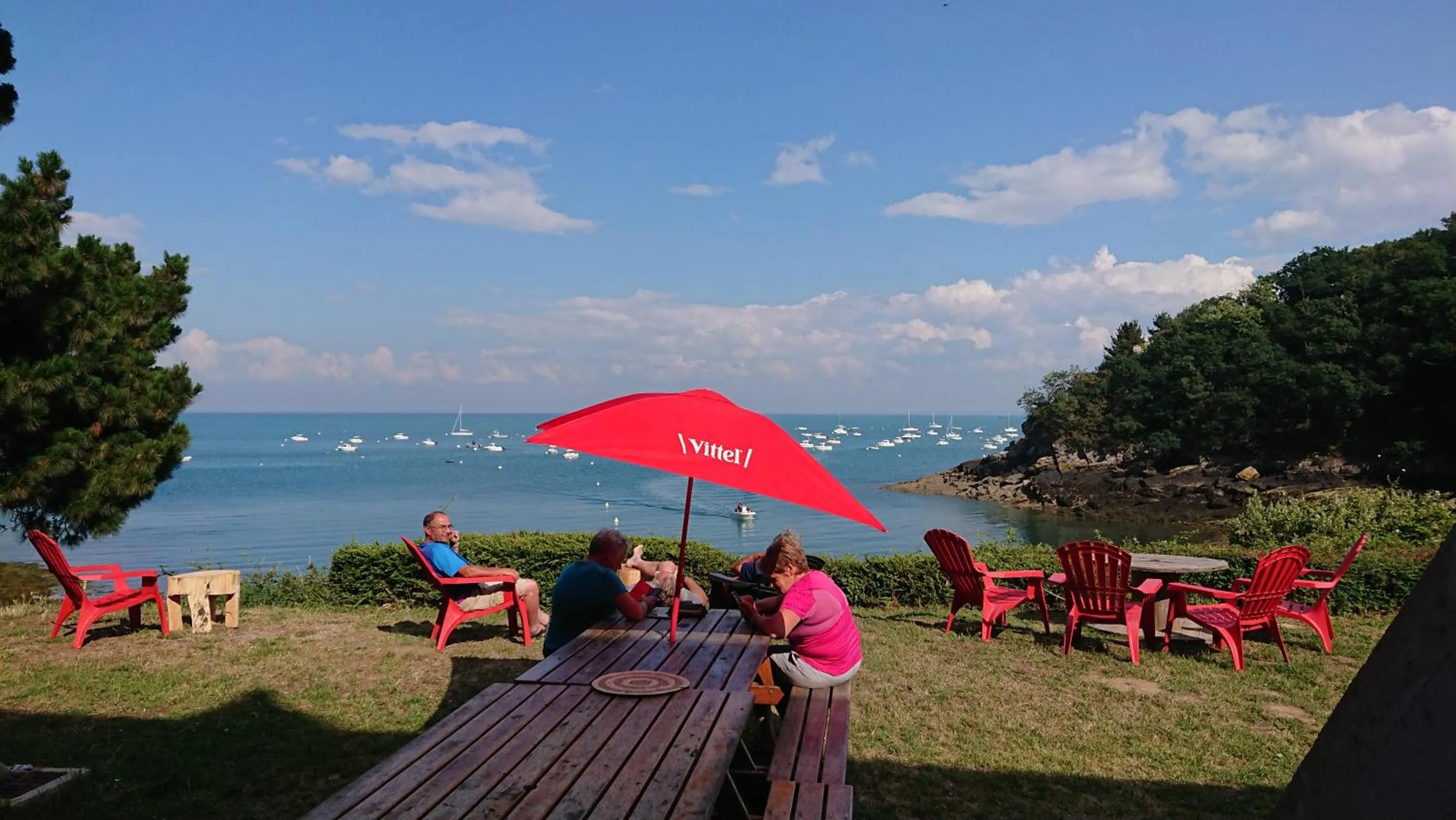 Sea view in Auberge de Jeunesse HI Cancale
