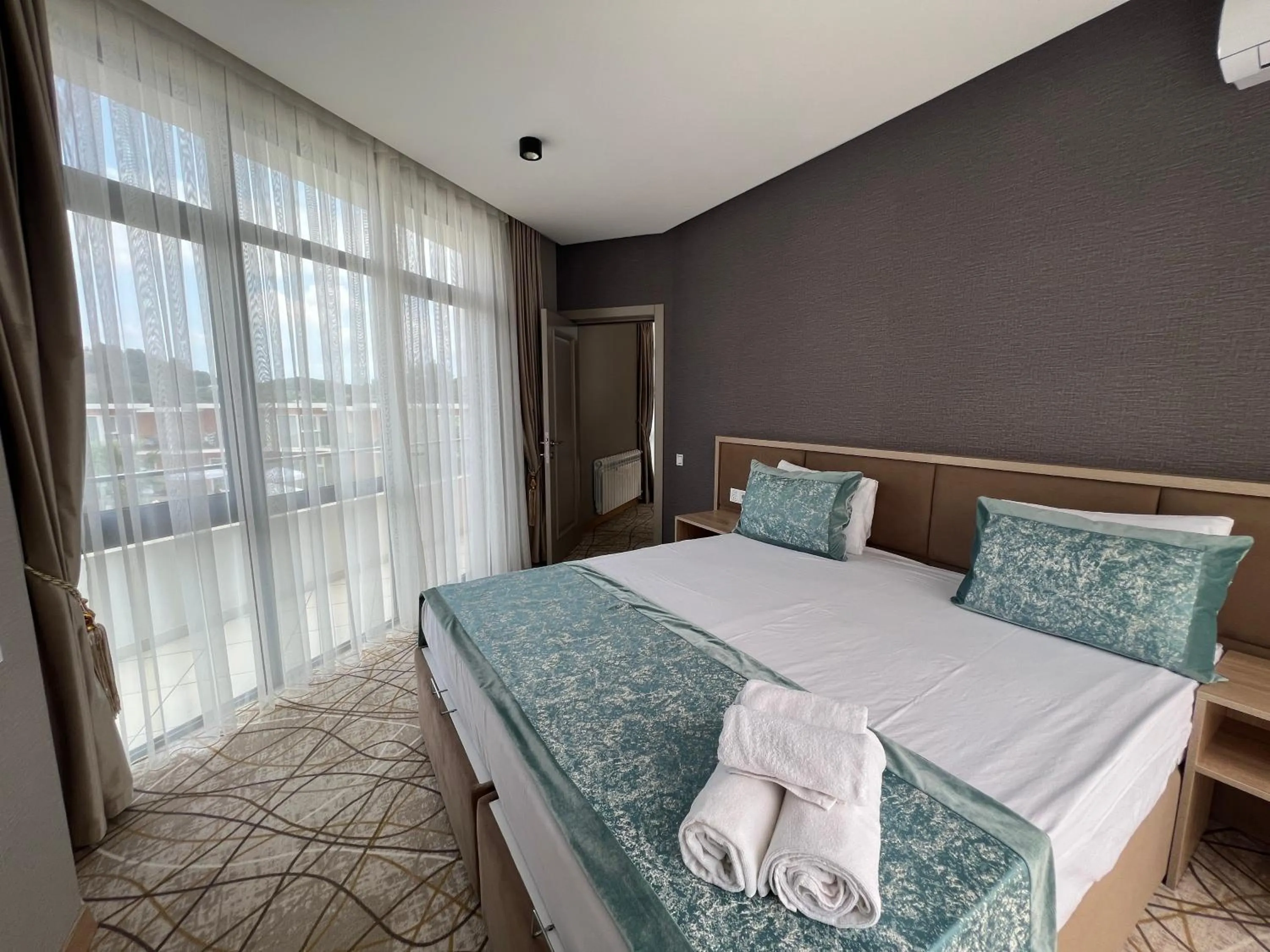 Bedroom, Bed in Riva Hill Resort Lankaran