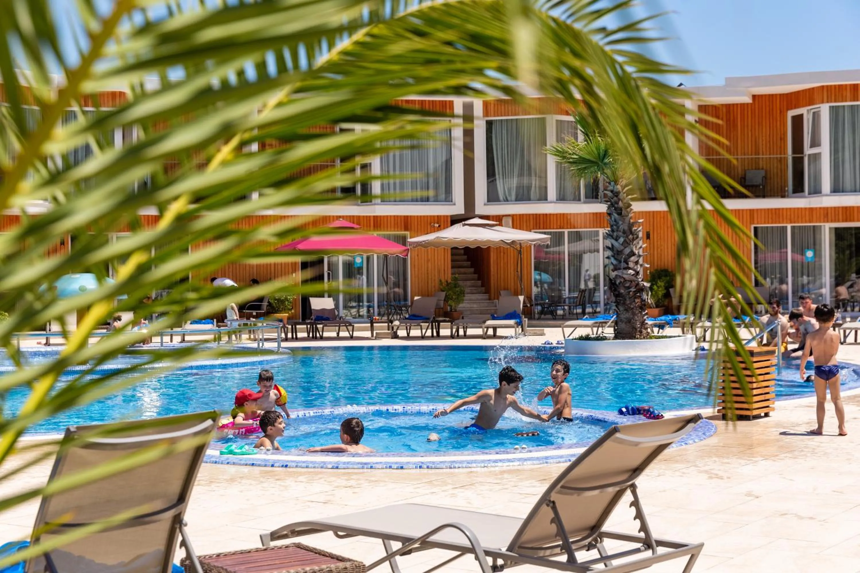 Property building in Riva Hill Resort Lankaran