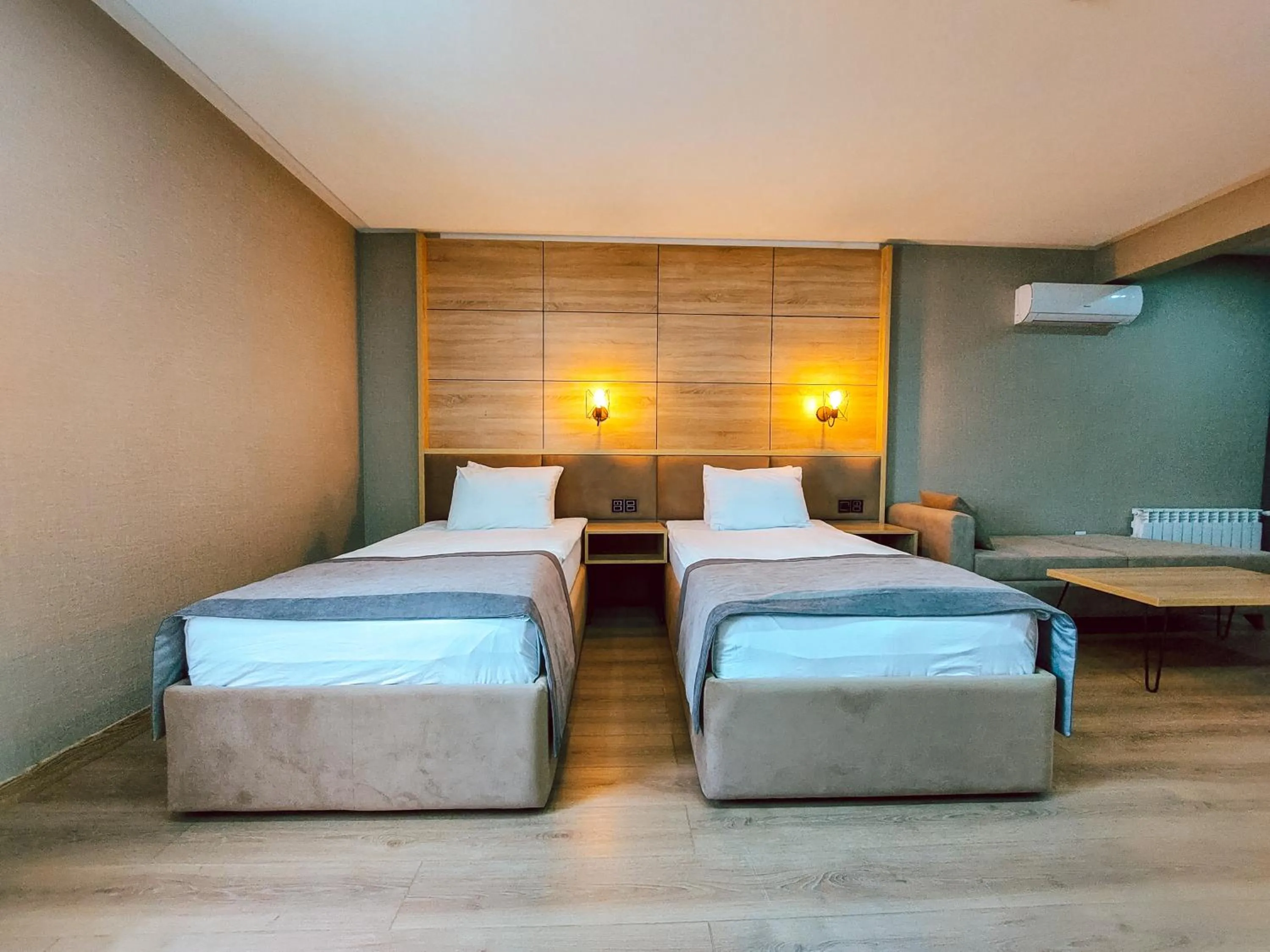 Bed in Riva Hill Resort Lankaran