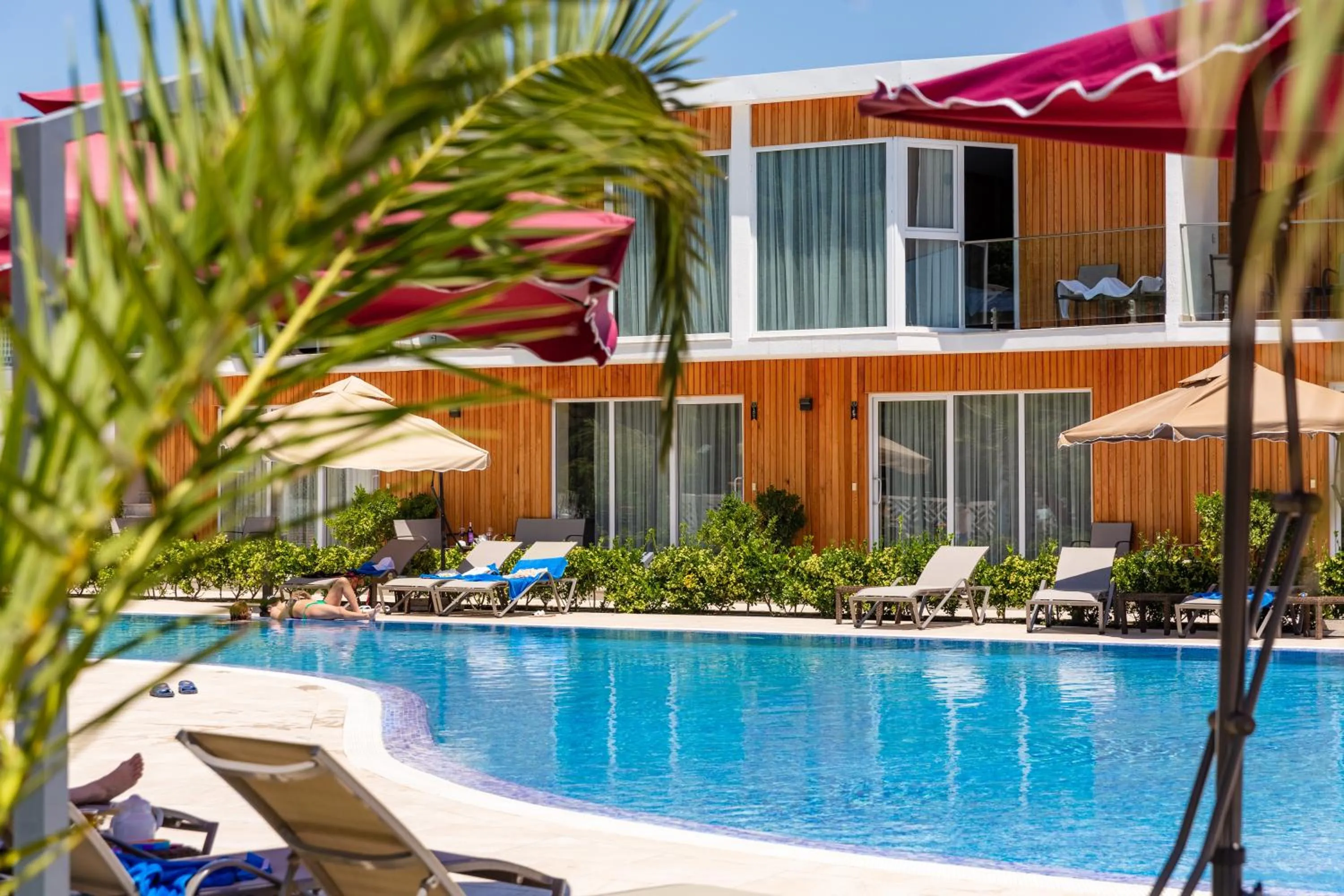 Property building in Riva Hill Resort Lankaran