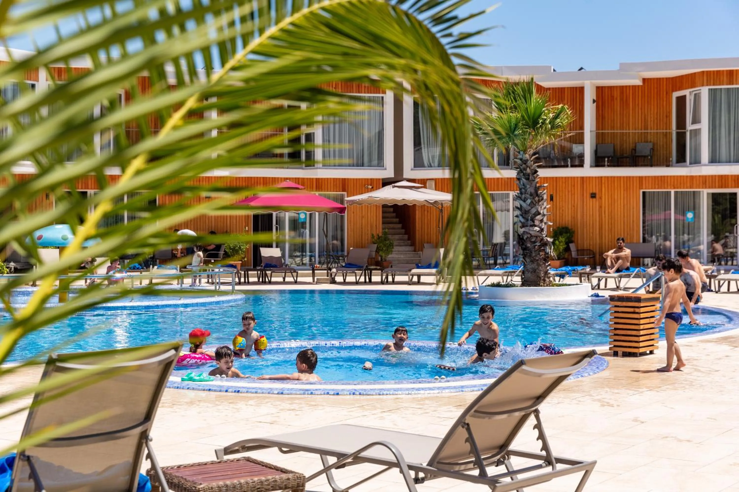 Property building in Riva Hill Resort Lankaran