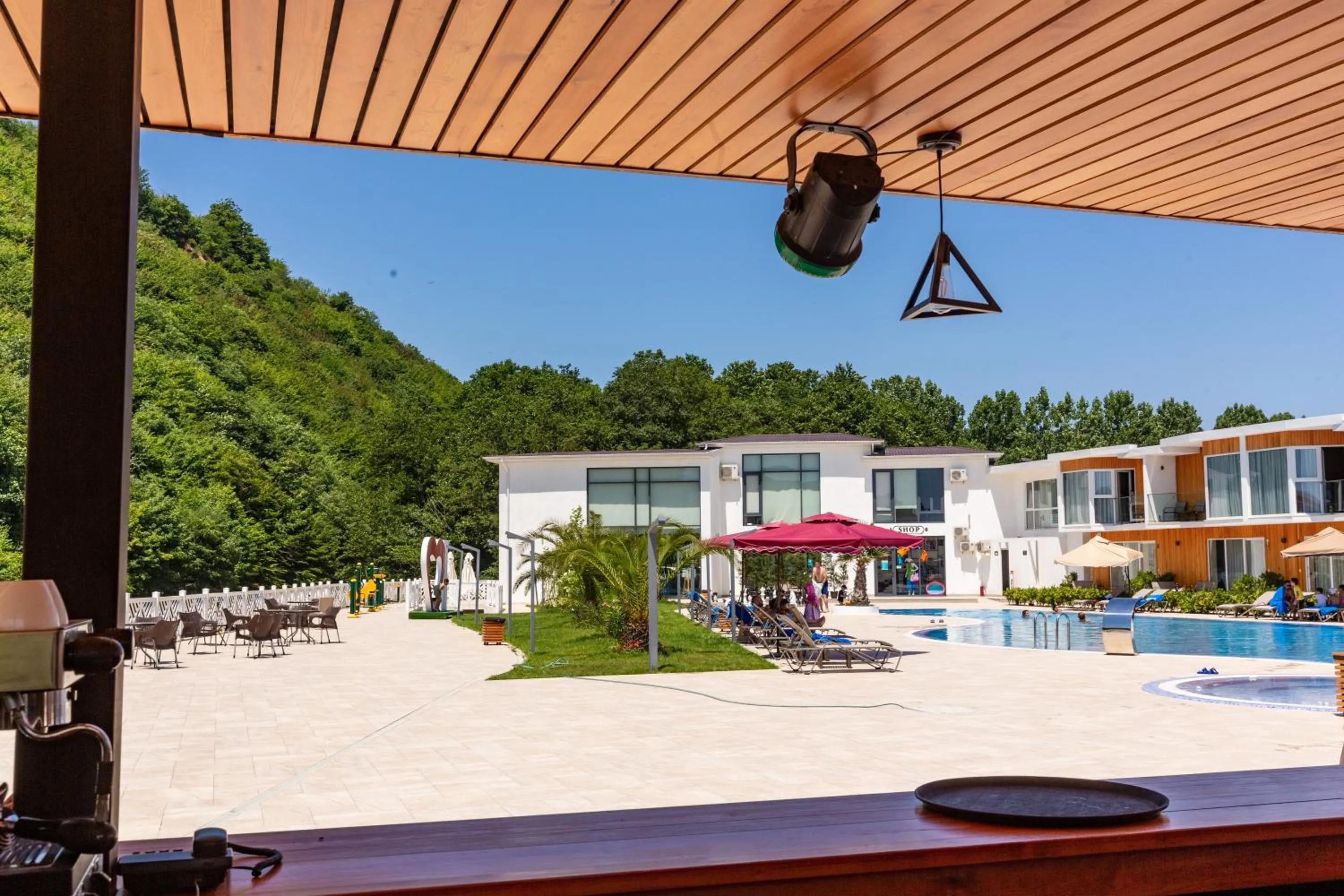 Property building in Riva Hill Resort Lankaran