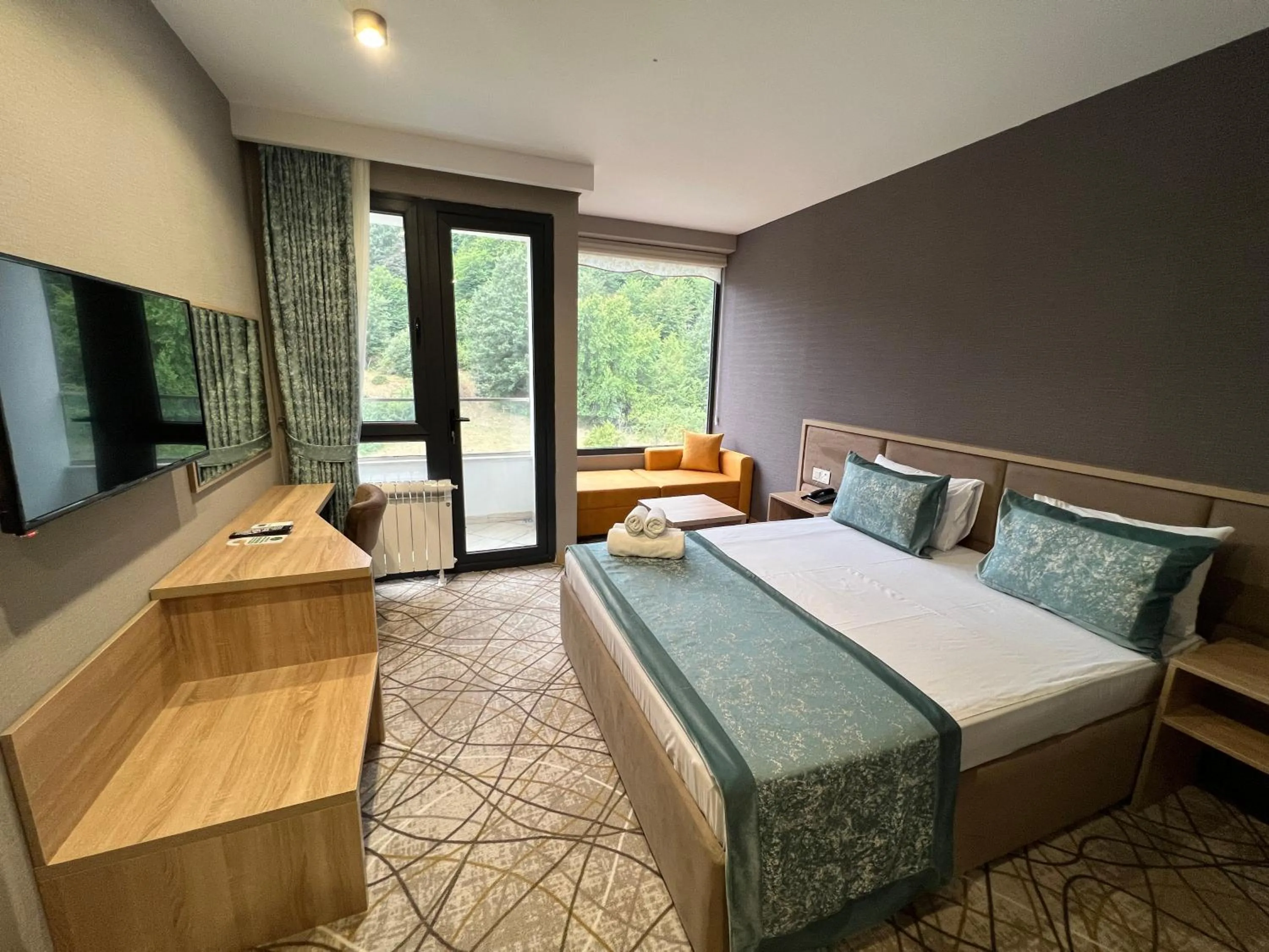 Bedroom, Bed in Riva Hill Resort Lankaran