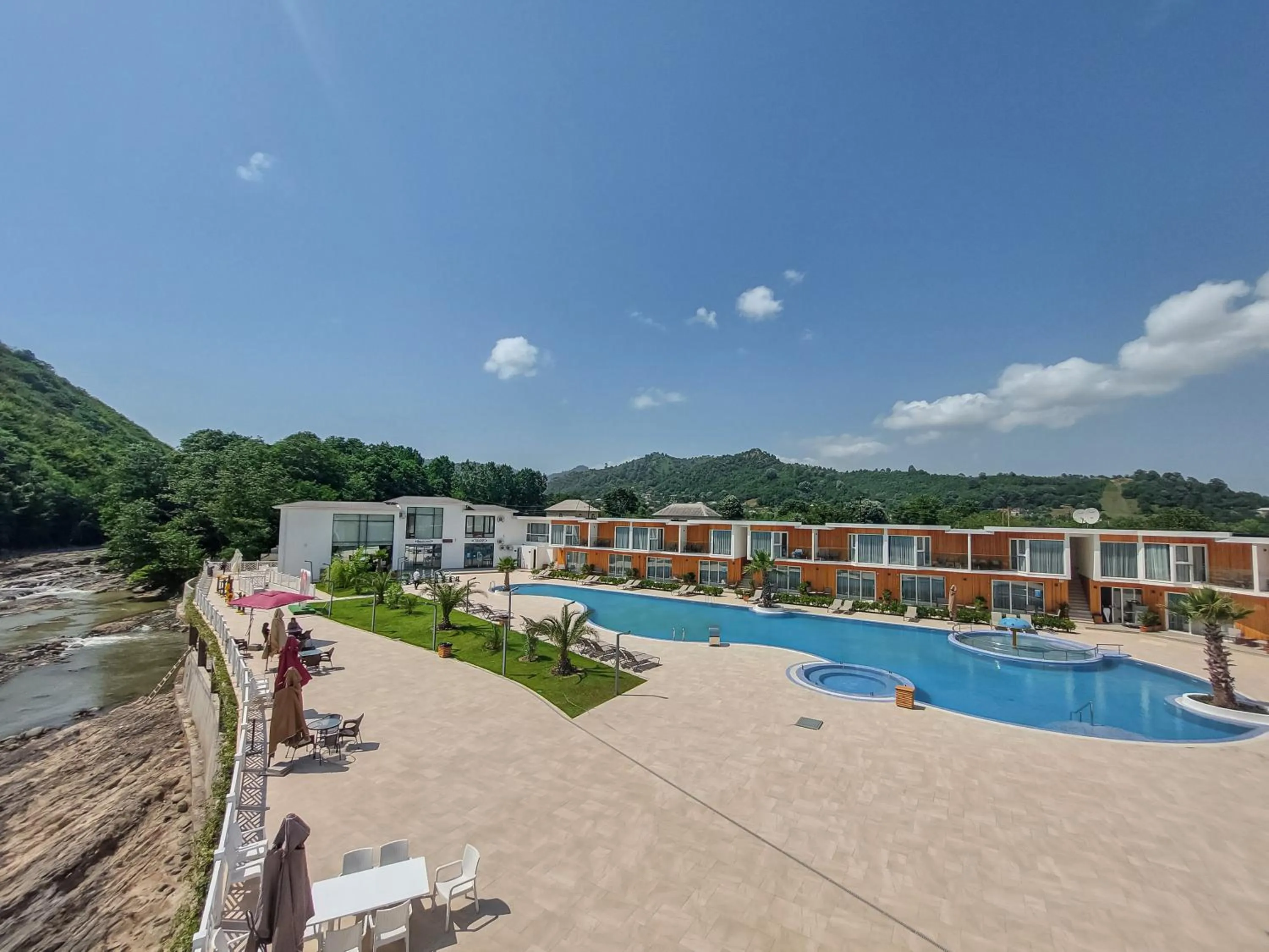 Property building in Riva Hill Resort Lankaran