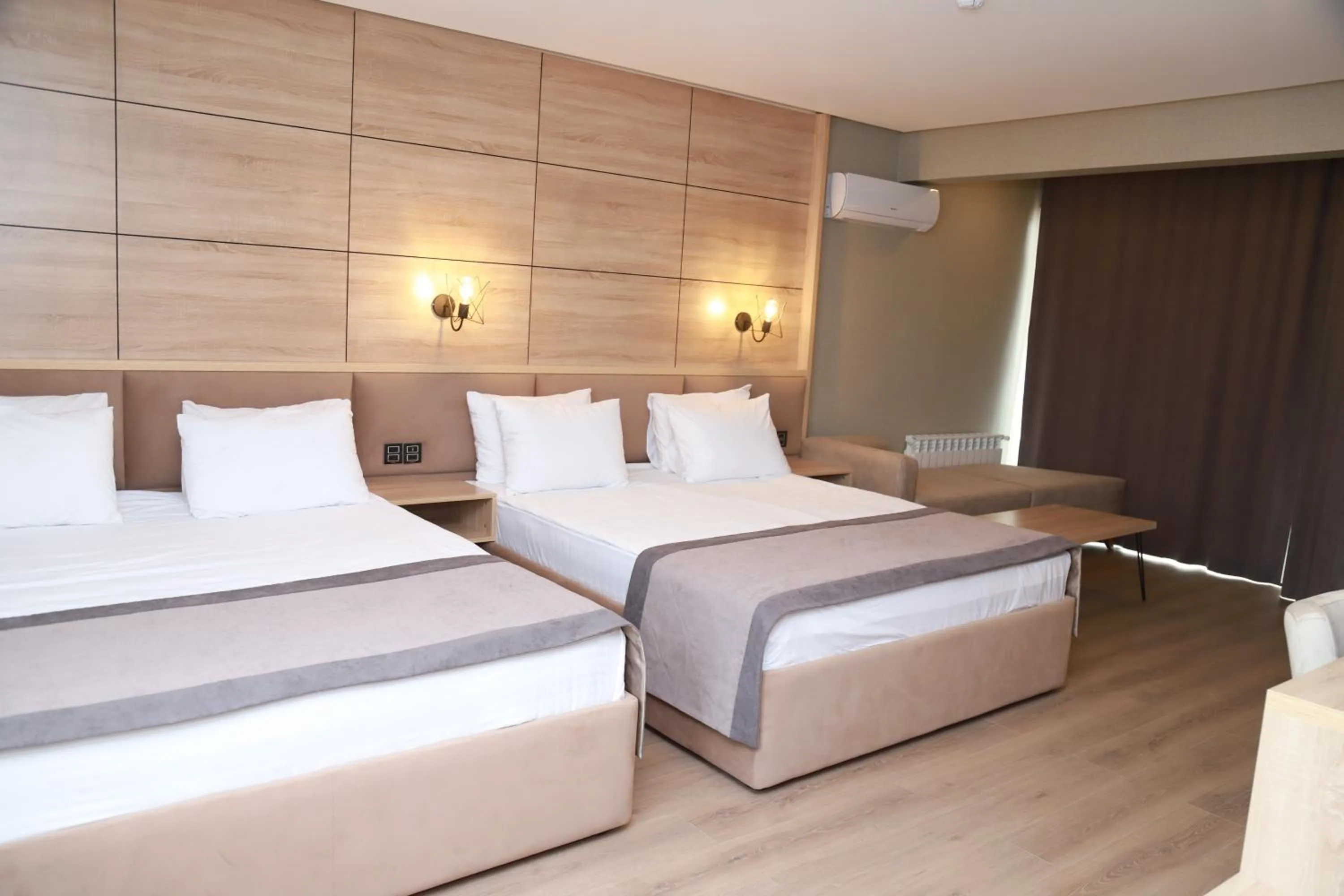 Bed in Riva Hill Resort Lankaran