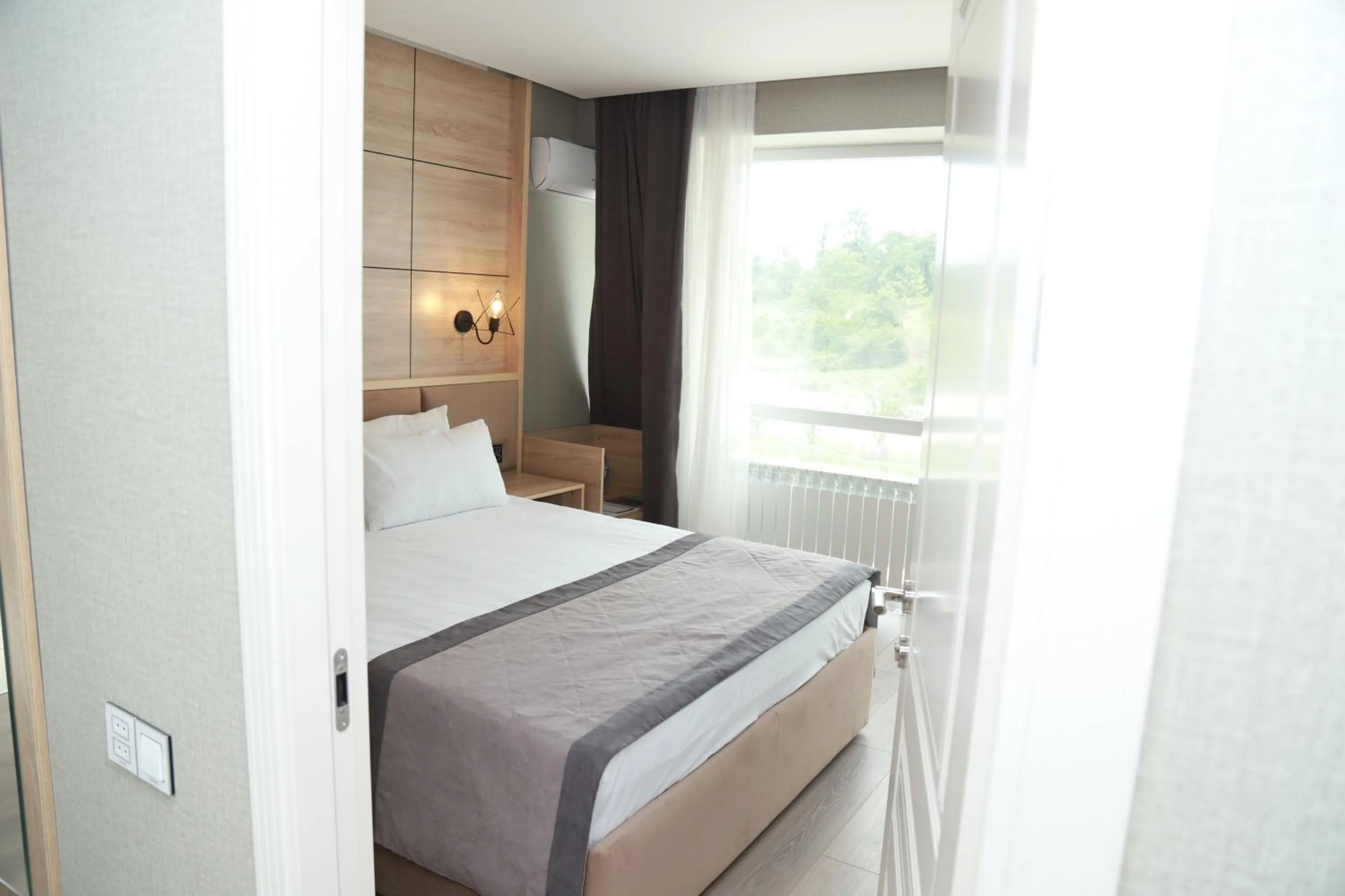 Bed in Riva Hill Resort Lankaran