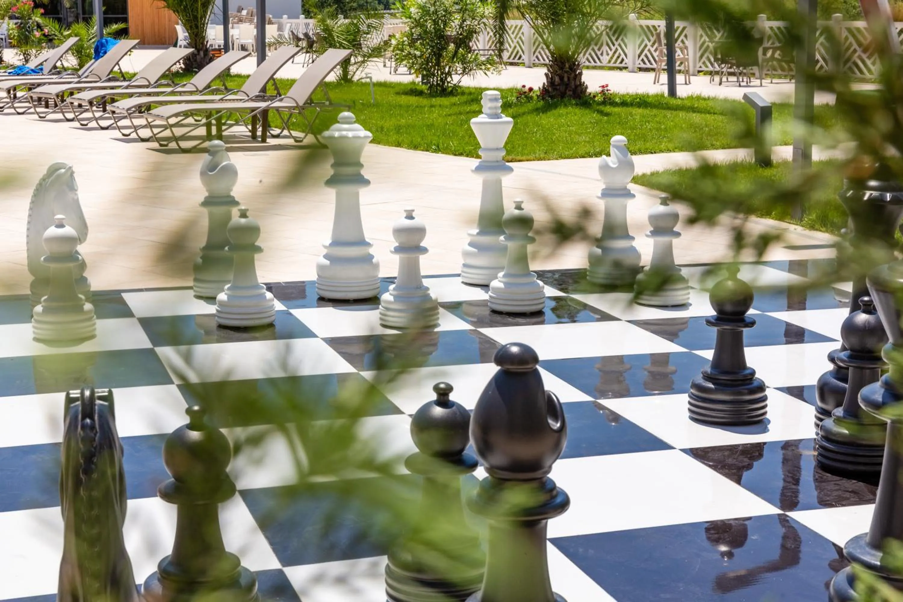 Garden view in Riva Hill Resort Lankaran